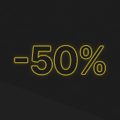 At least 50%
