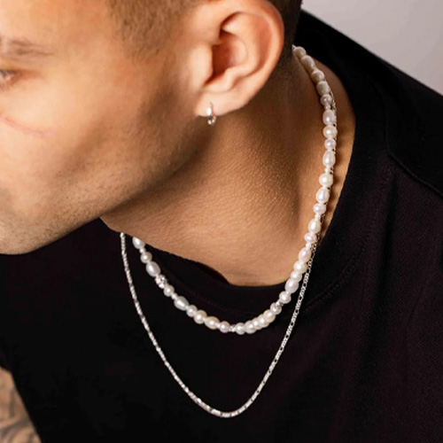 Necklaces with beads