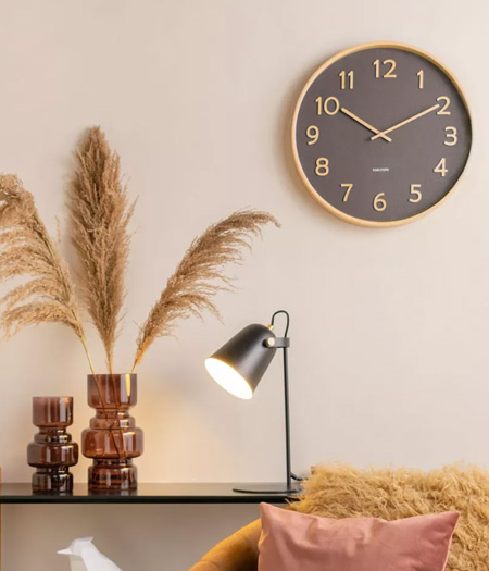 Wall Clocks in wood