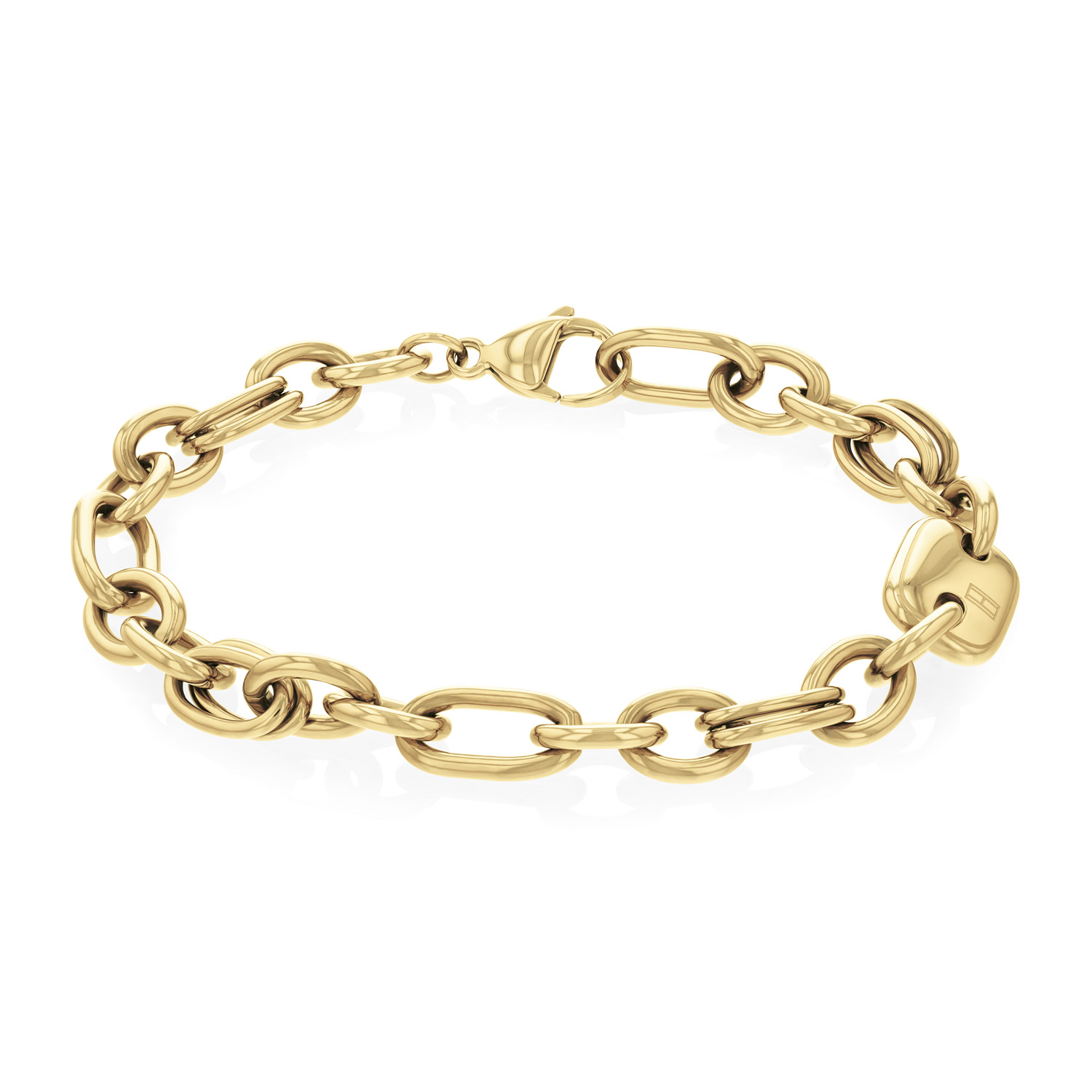 Tommy Hilfiger Contrast Link Chain Bracelet Stainless Steel