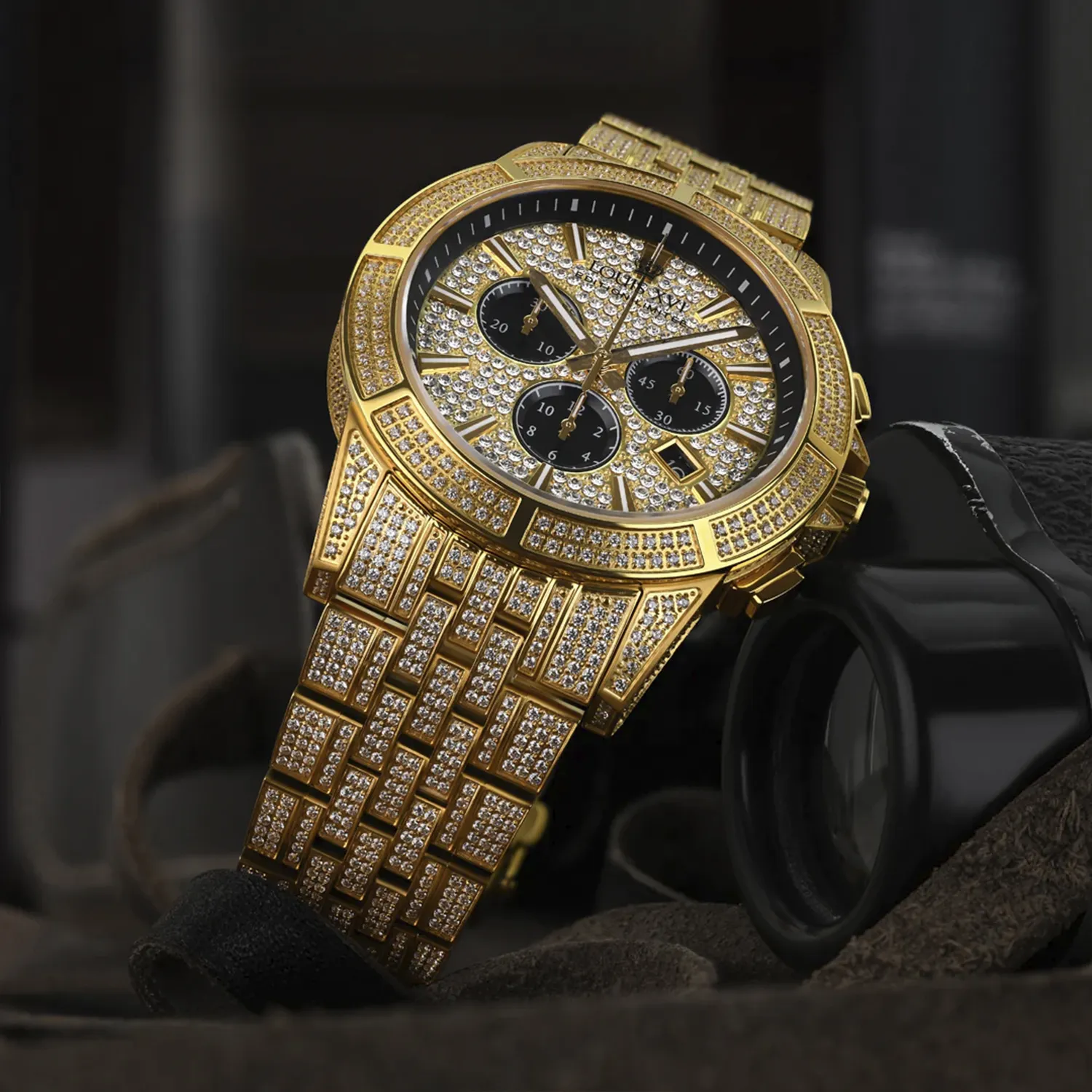 majeste iced finance iced out watch
