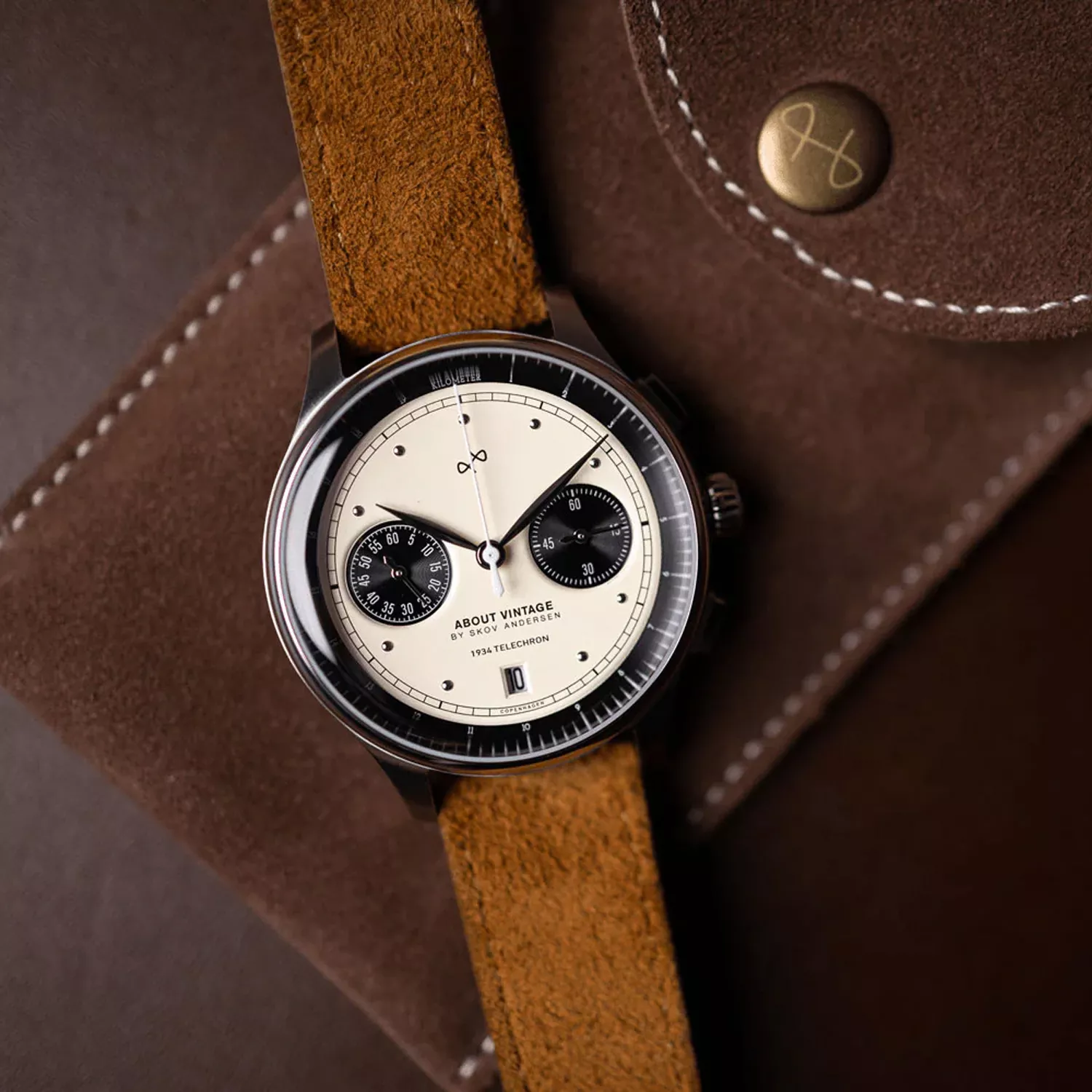 AV86 About Vintage 1934 Telechron Panda 157395 - Ditur