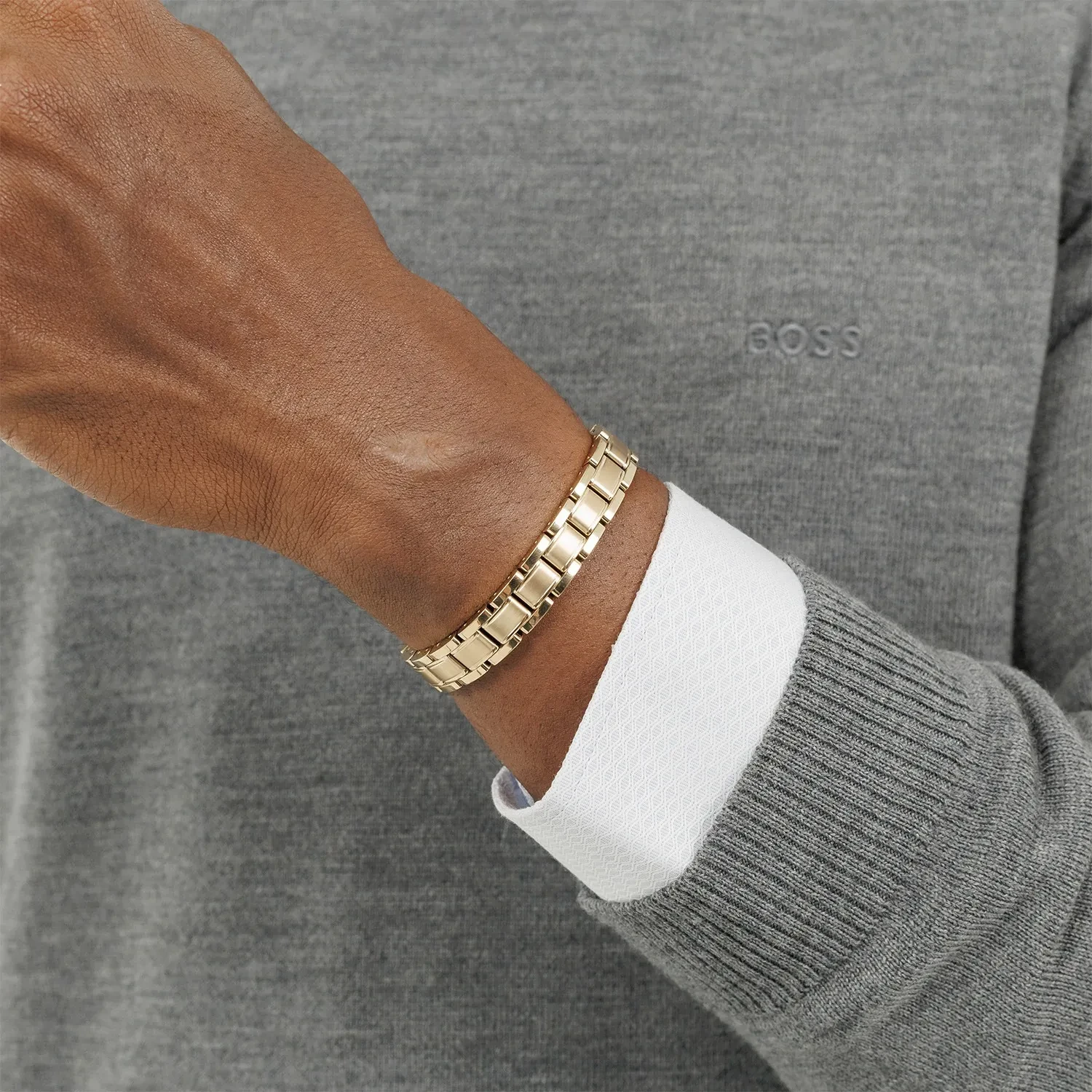 BOSS Metal Link Essential Bracelet Stainless Steel 1580711 -