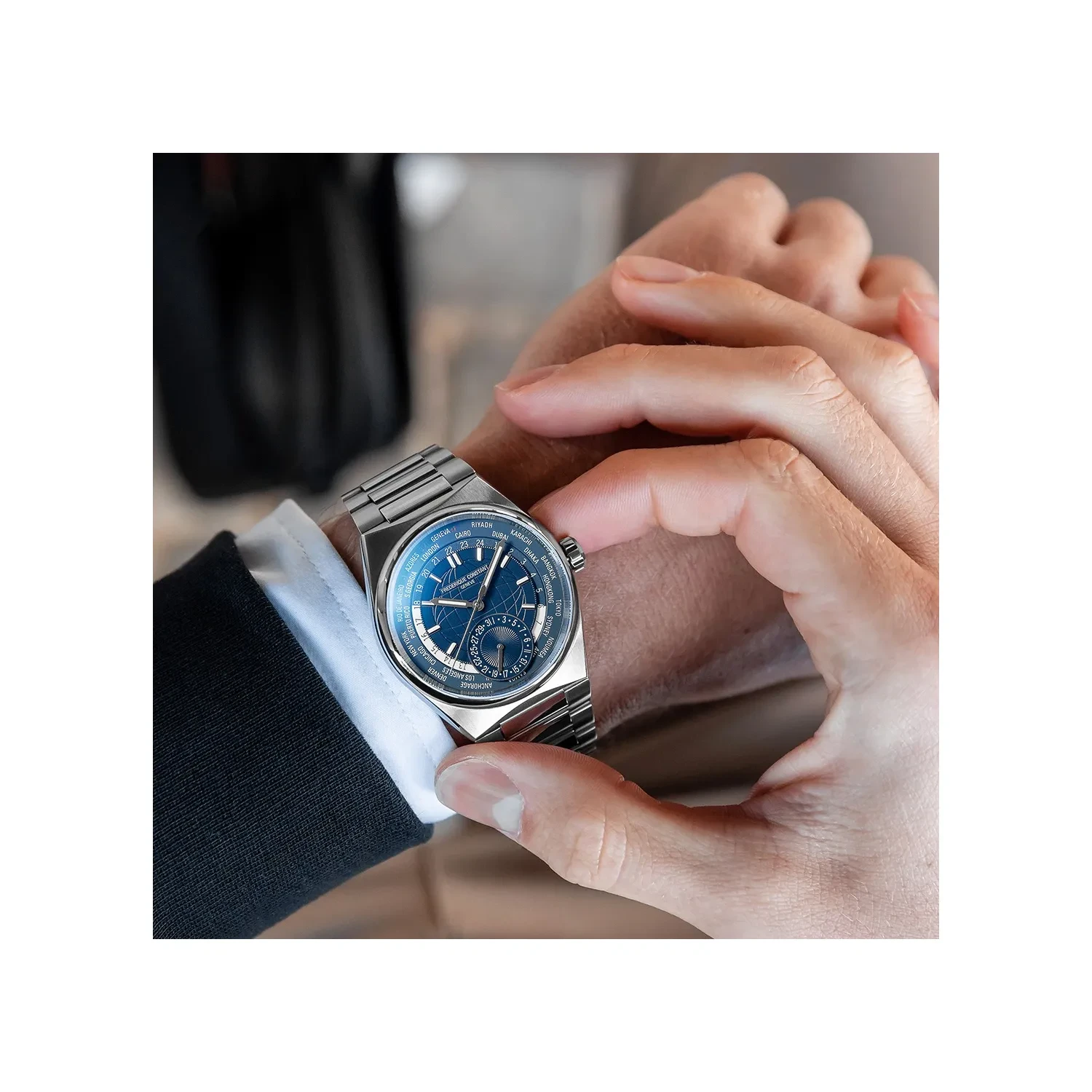 Frederique Constant Highlife Worldtimer Manufacture FC-718N4