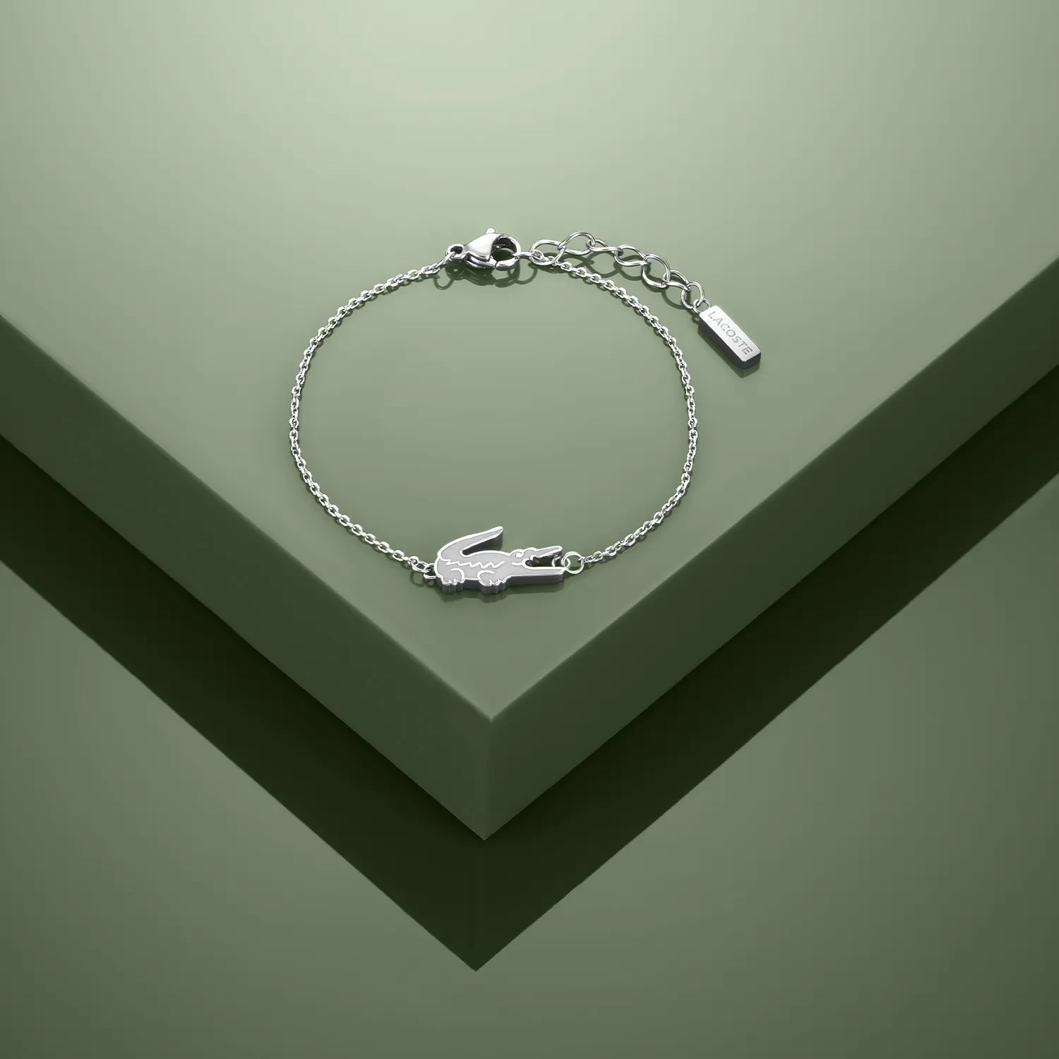 Lacoste Crocodelle Bracelet Stainless Steel 2040046 - Ditur