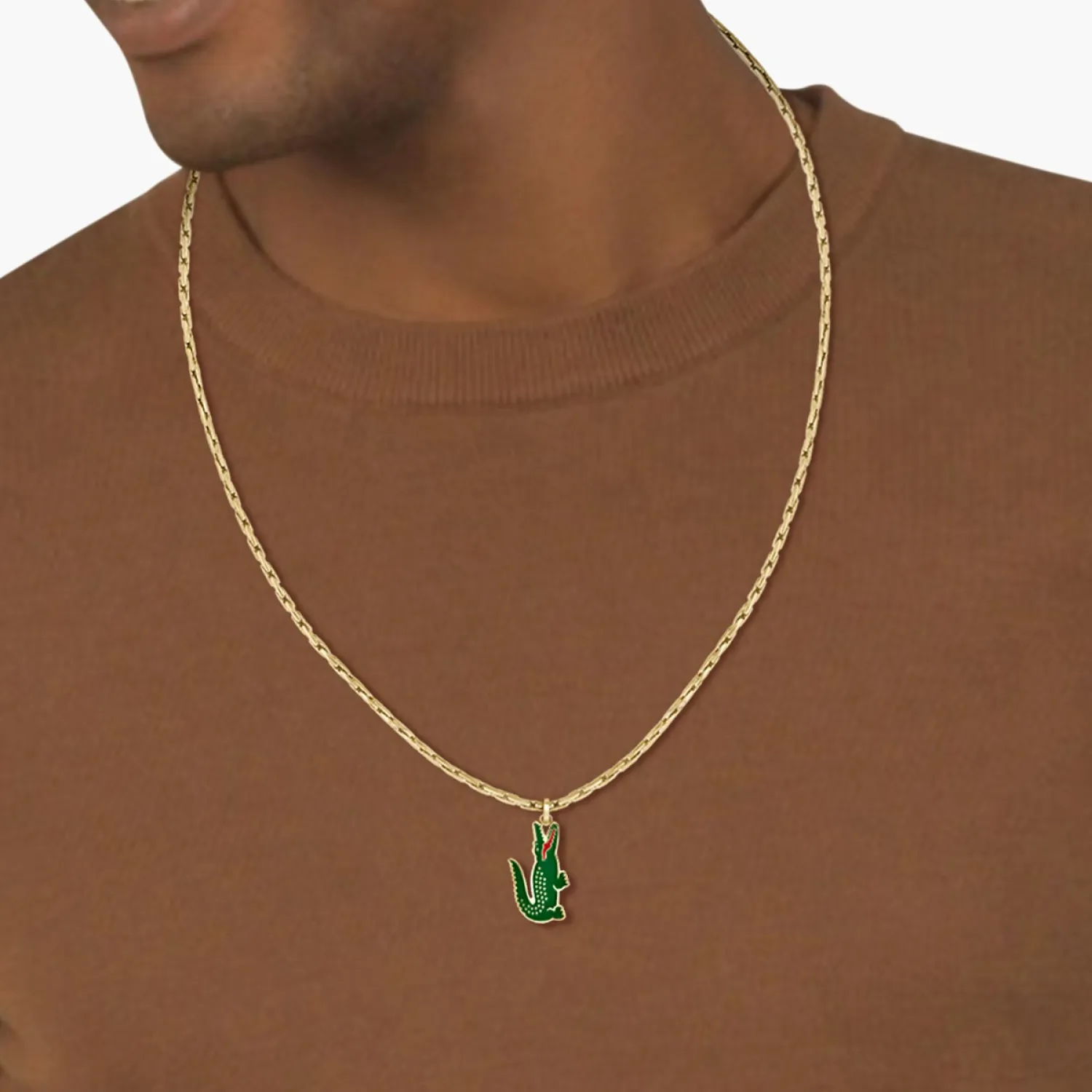 Lacoste Arthor Necklace 316L Stainless Steel 2040229 - Ditur