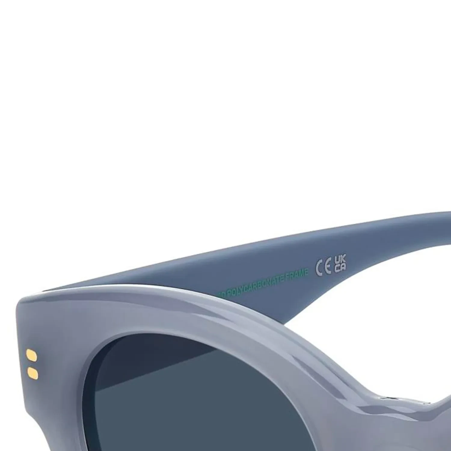 Blue Polaroid Cat Eye Sunglasses Polaroid Sunglasses PLD-4176-S-X PJP/C3 main image 4