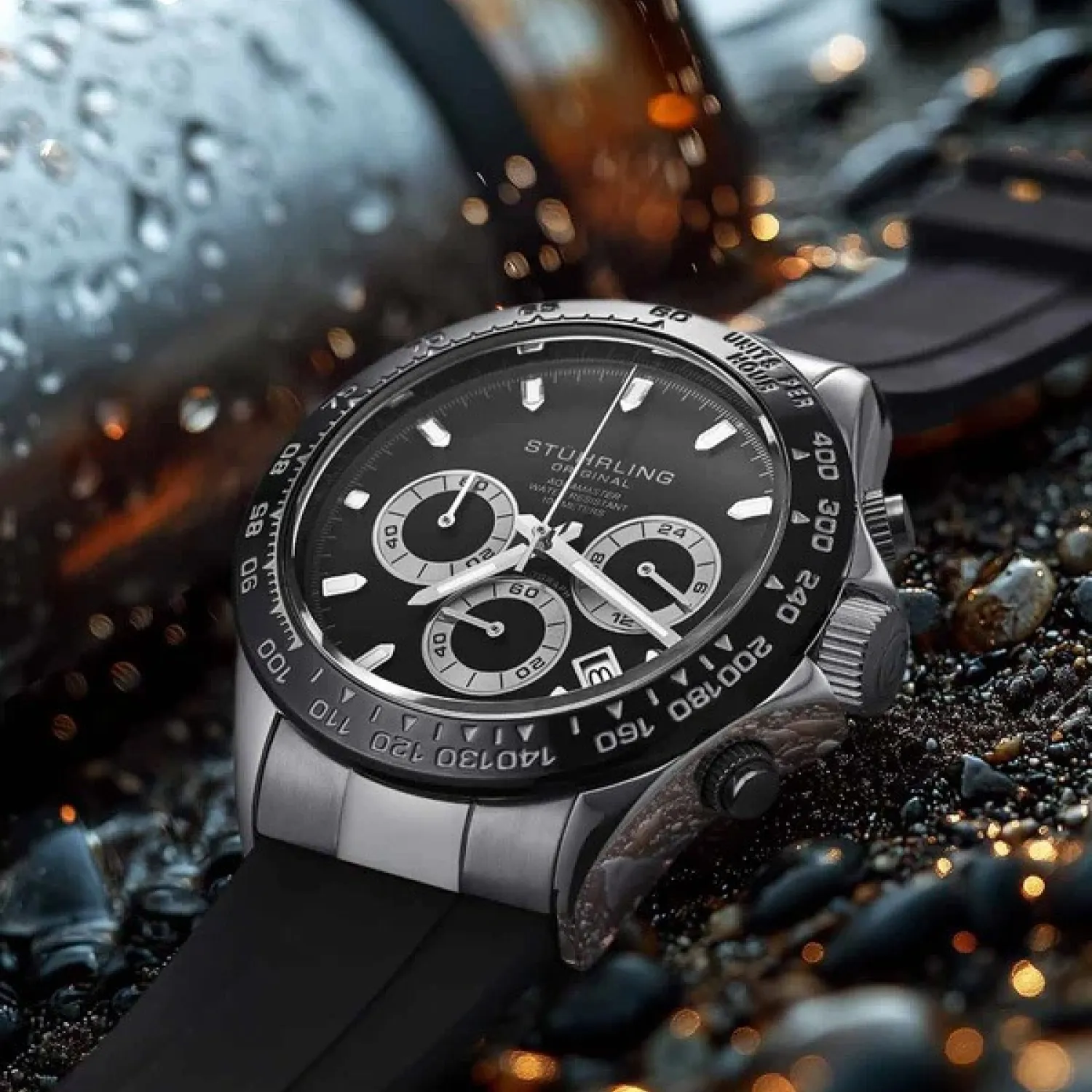 Stührling Aquamaster Chronograph 4050.2 - Ditur