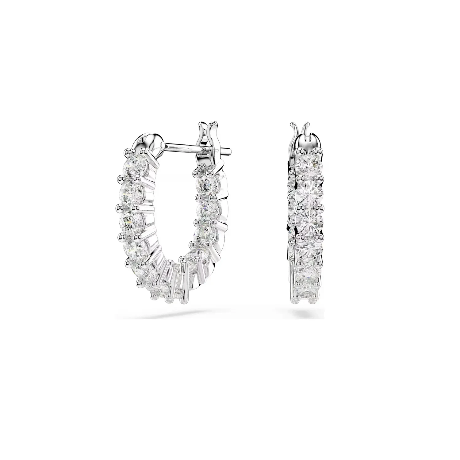 Swarovski Matrix Vittore Hoop Earrings Metal 5562126 - Ditur