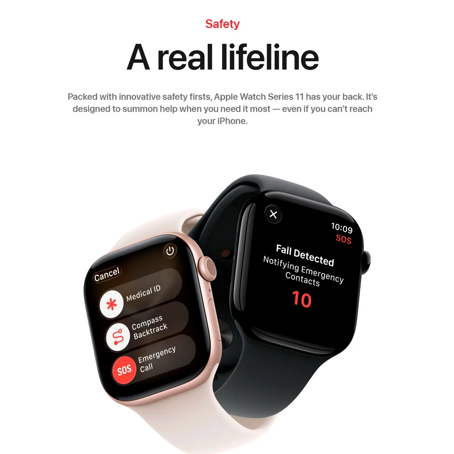 Apple Watch Series 11 GPS 46mm Silver Aluminium Purple Fog S