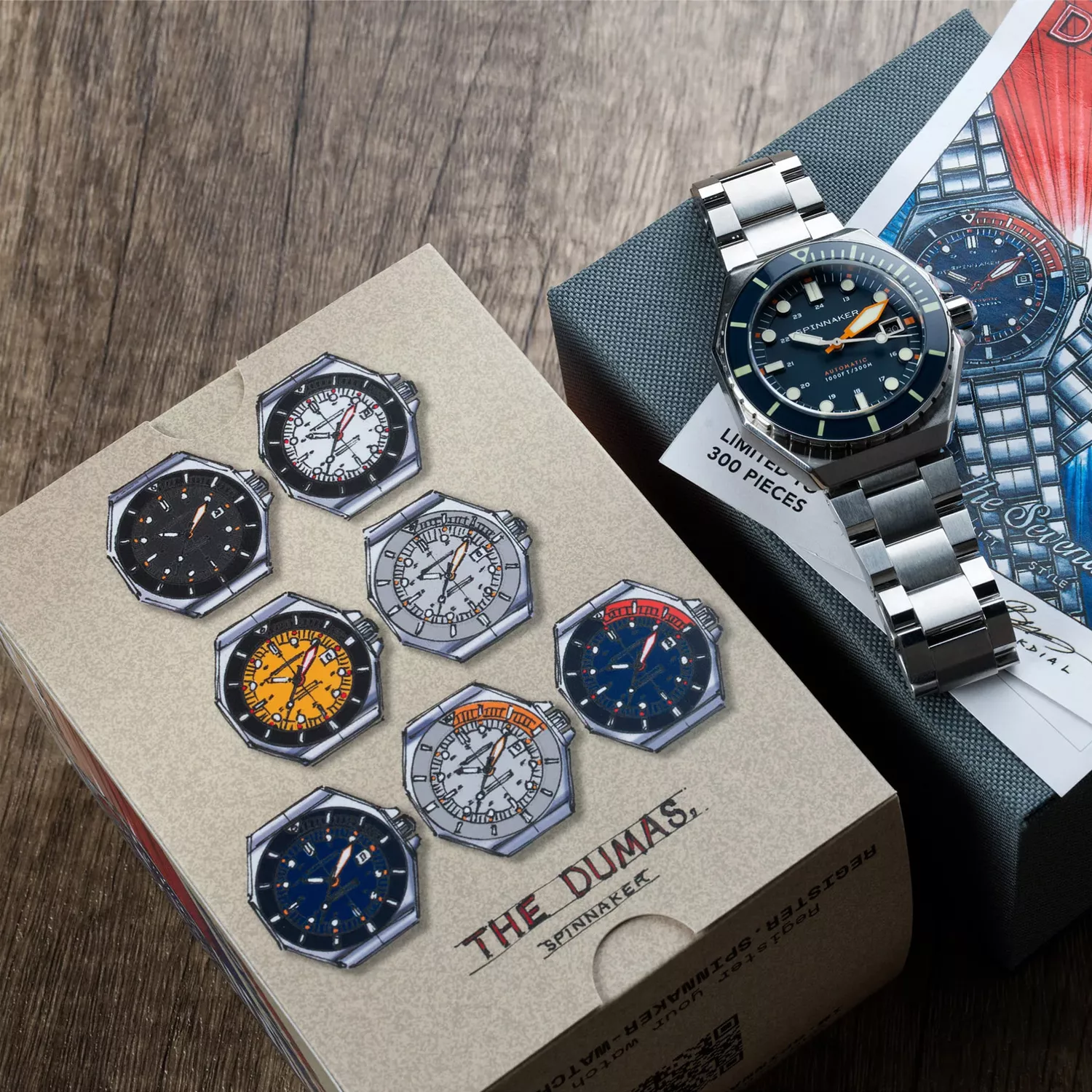 Spinnaker Dumas Harbour Blue SP-5081-GG Ditur