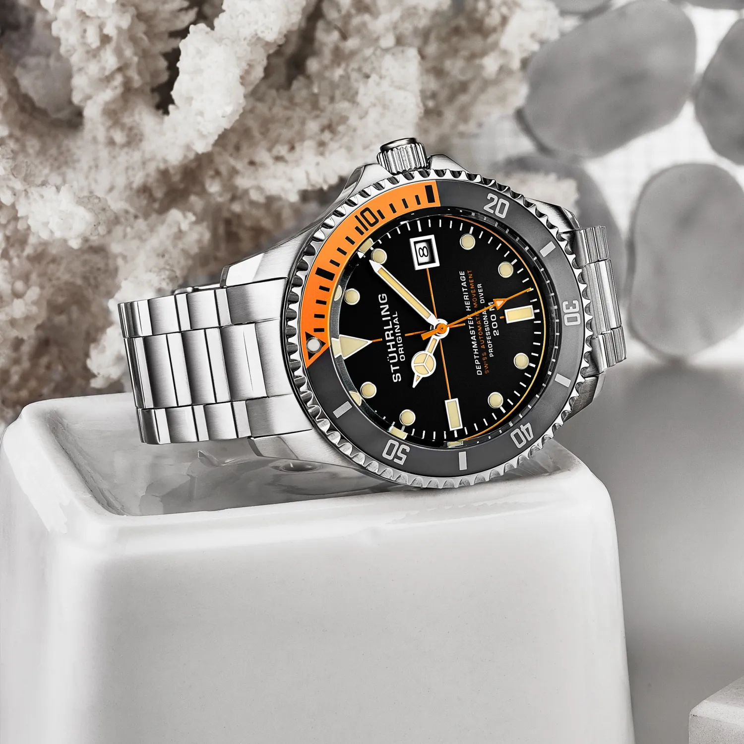 Depthmaster Heritage 883h Stuhrling Depthmaster 883 Automatic