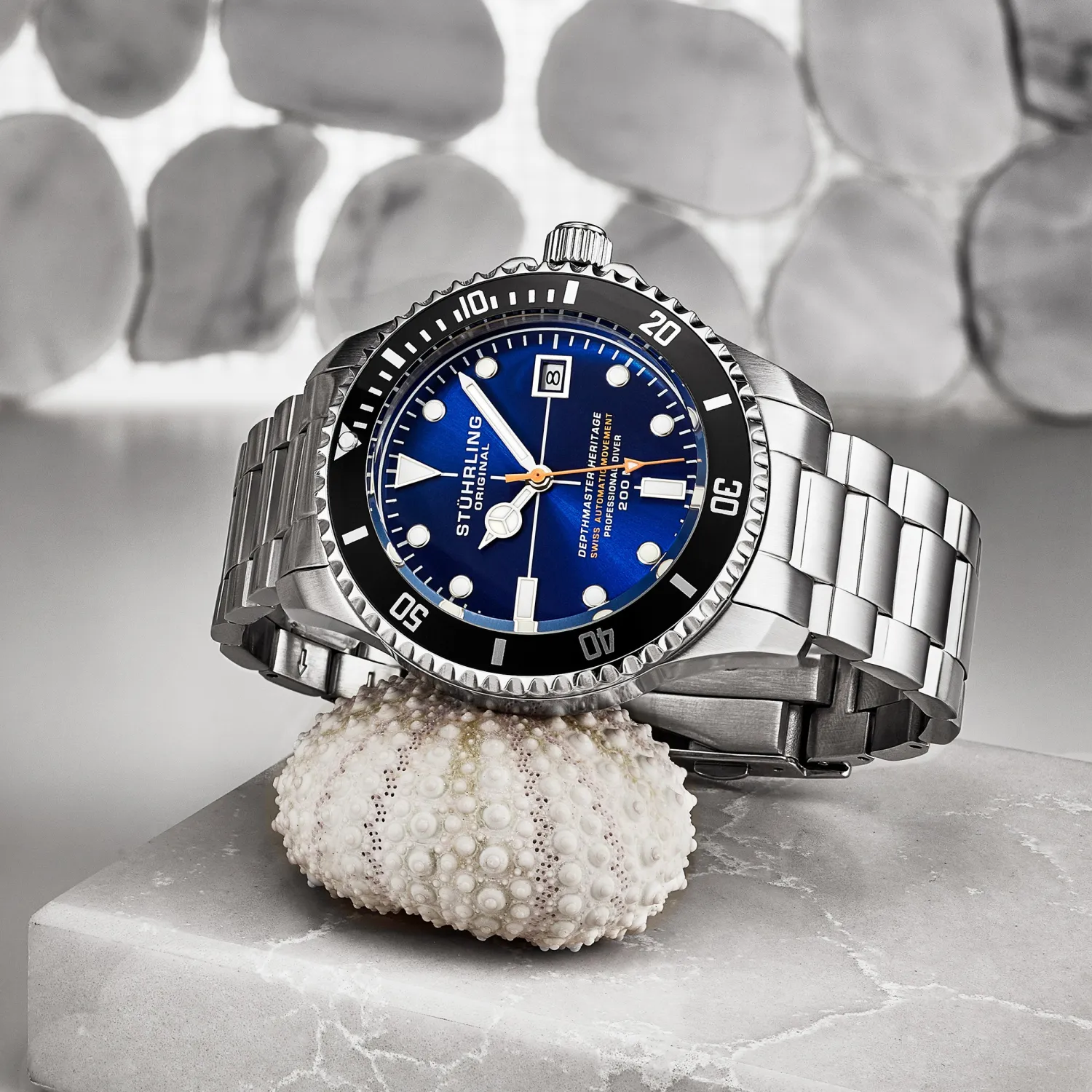 Heritage 883h 42mm Diver Stuhrling Depthmaster Heritage Review