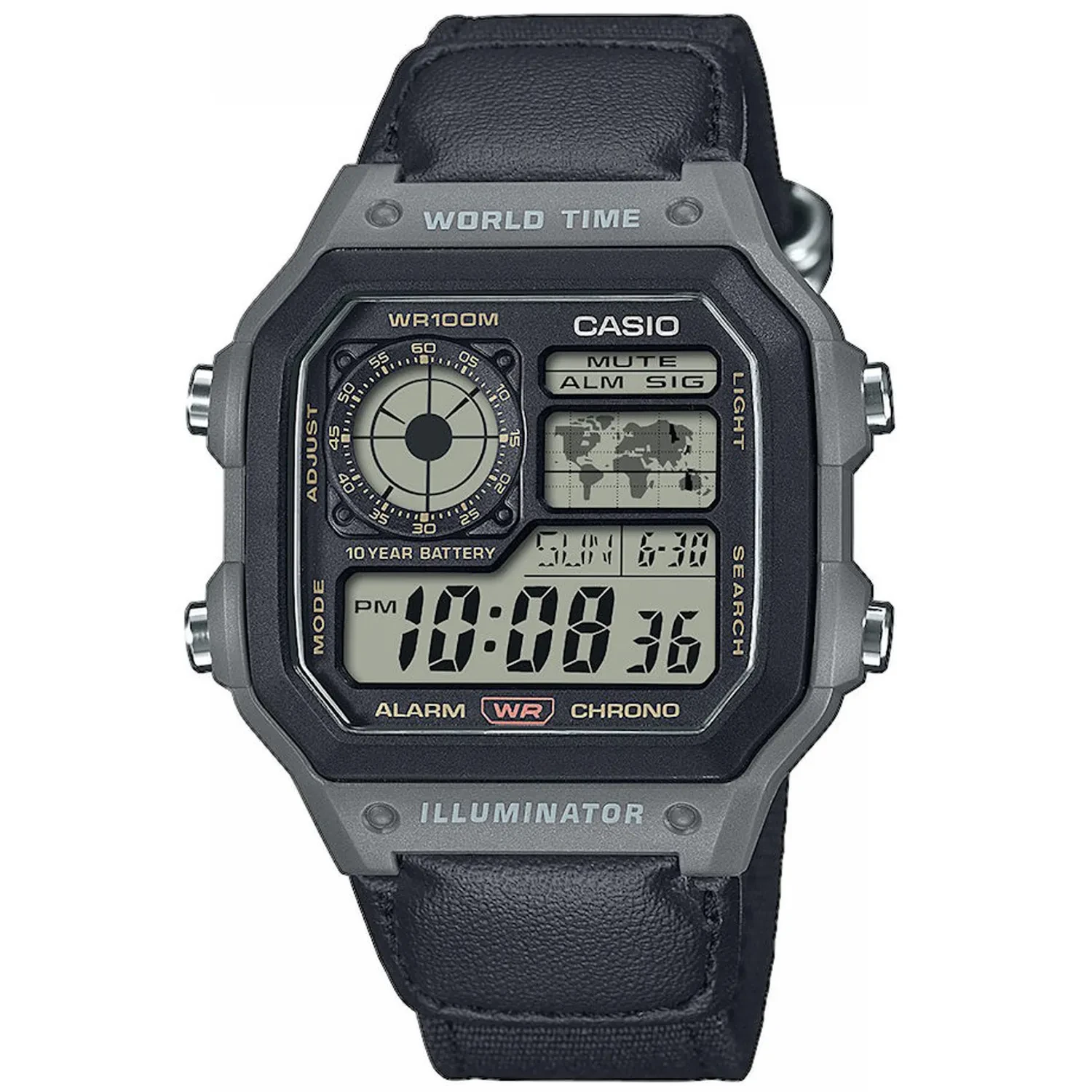 Watch Casio Alarm Chrono Set Time Casio A168 How To Set Time On A