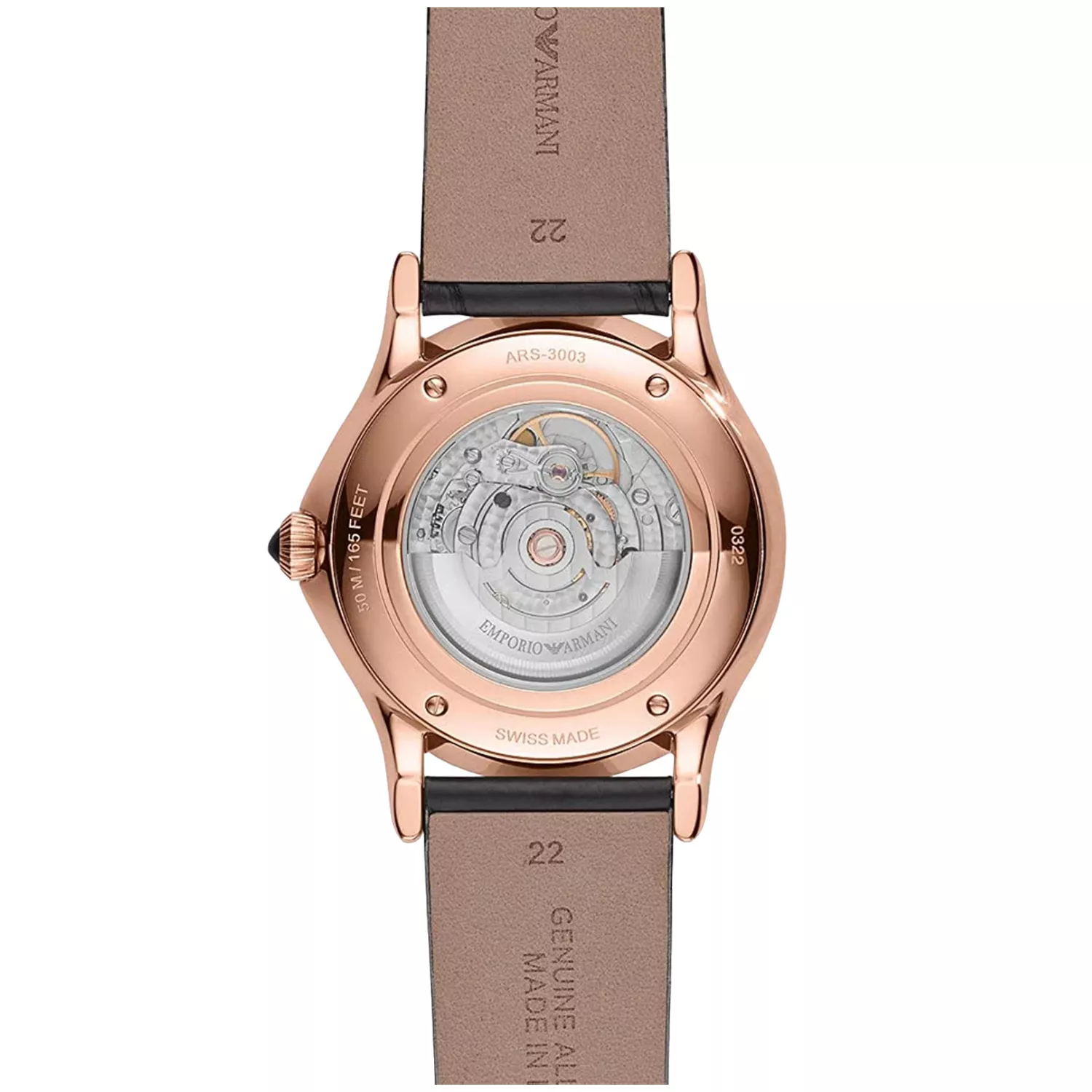 【EMPORIO ARMANI SWISS MADE】腕時計 Emporio Armani Swiss Rectangle ARS8356 - Ditur