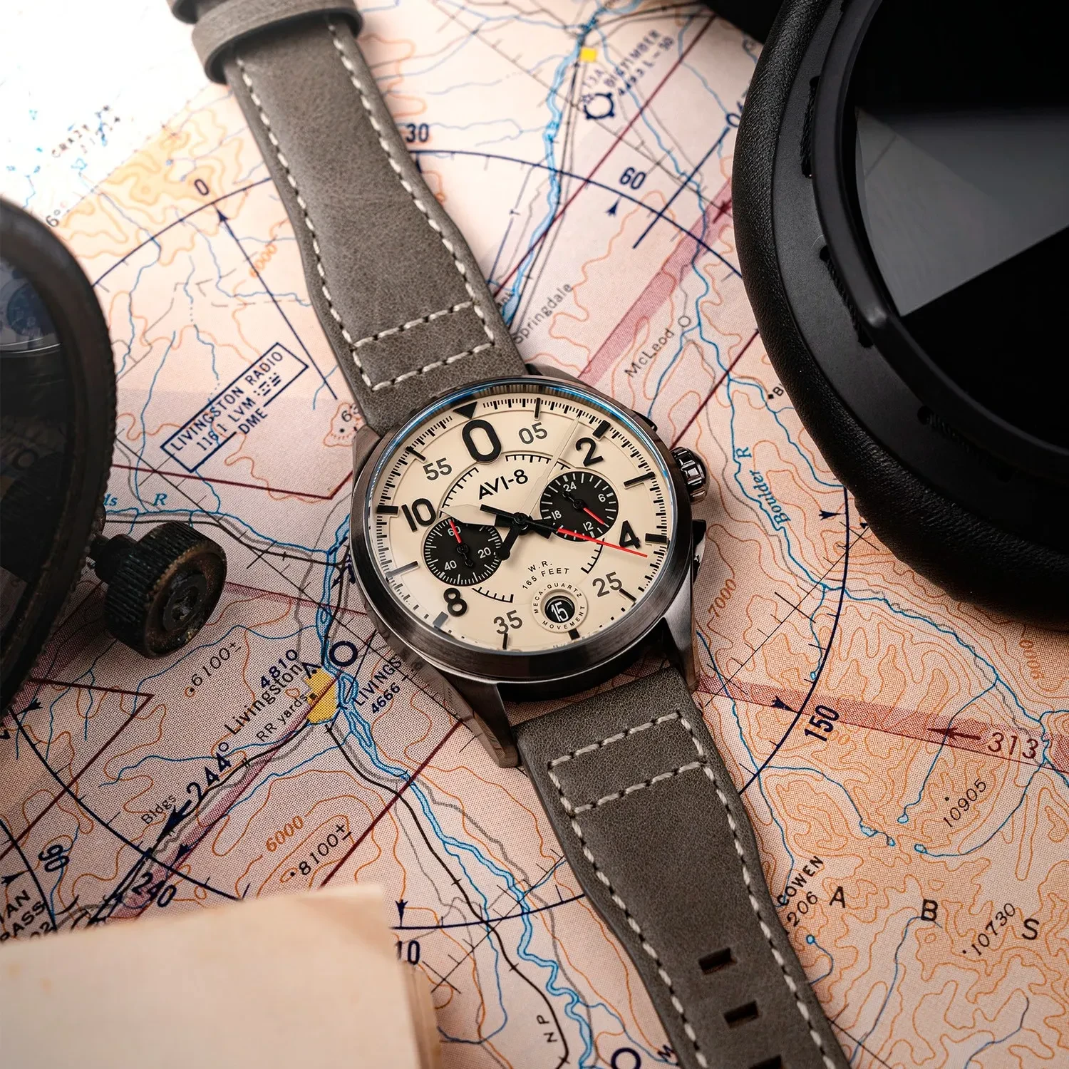 Avi-8 Spitfire Lock Chronograph AV-4089-06