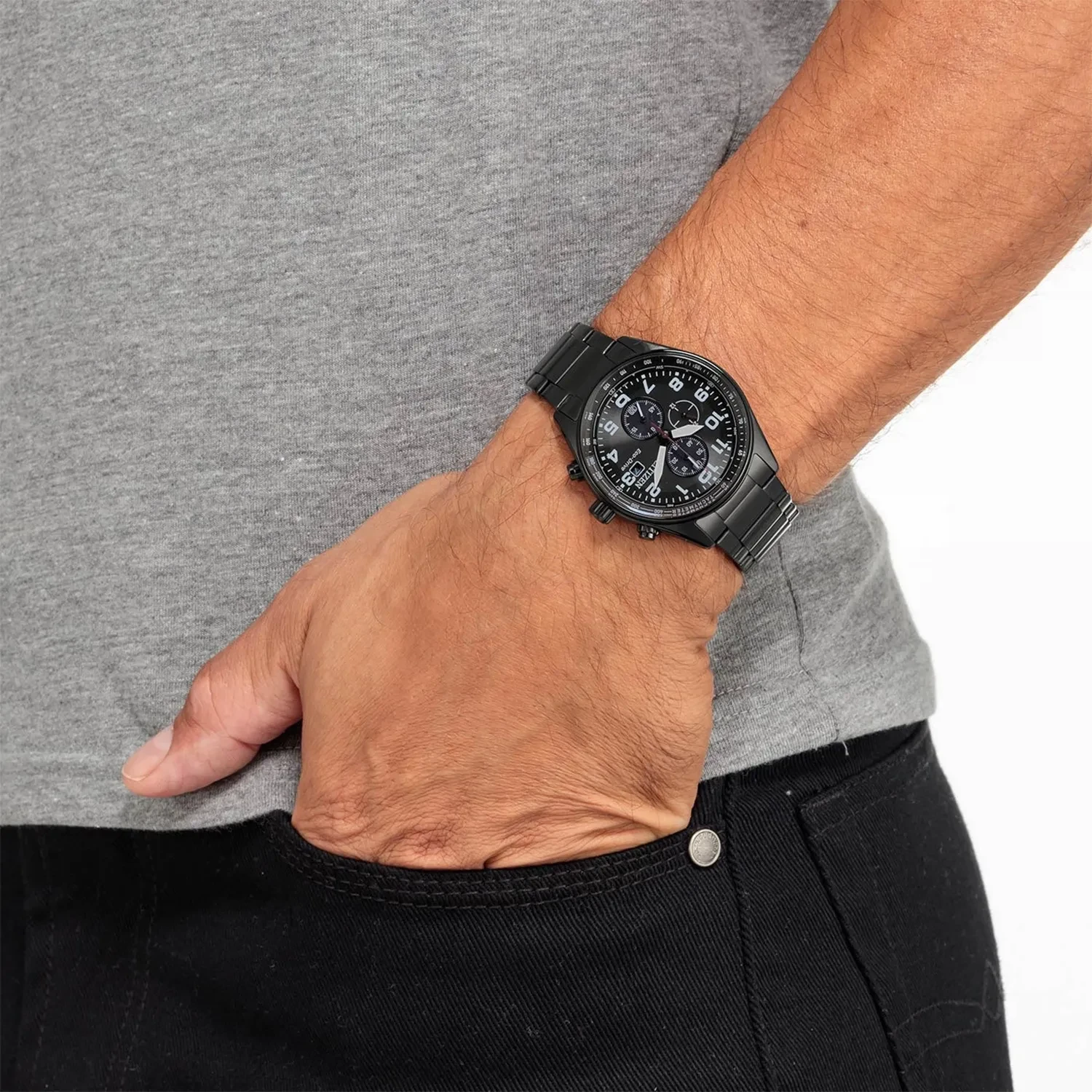 CITIZEN Eco-Drive ダイバーズ Promaster Diver - Men's Eco-Drive BJ8050-08E Steel Diver Watch