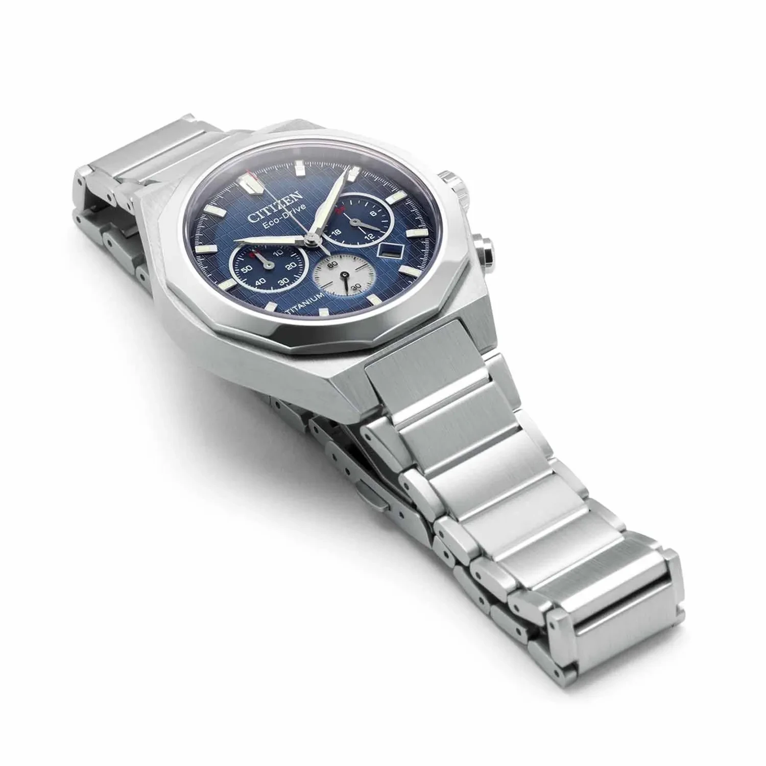 CITIZEN Eco-Drive TITANIUM シチズンE031 チタン Paradigm - Men's Eco-Drive BM7431-51L Blue Face Watch | CITIZEN