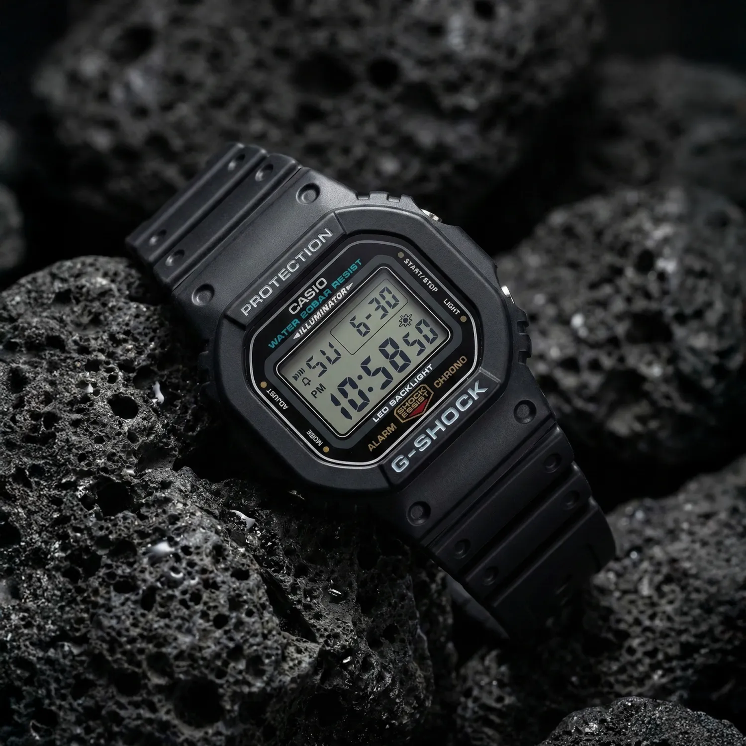 CASIO G-SHOCK ブラック DW-5600E Amazon.co.jp: [カシオ]casio G-SHOCK BASIC FIRST TYPE DW-5600E-1V