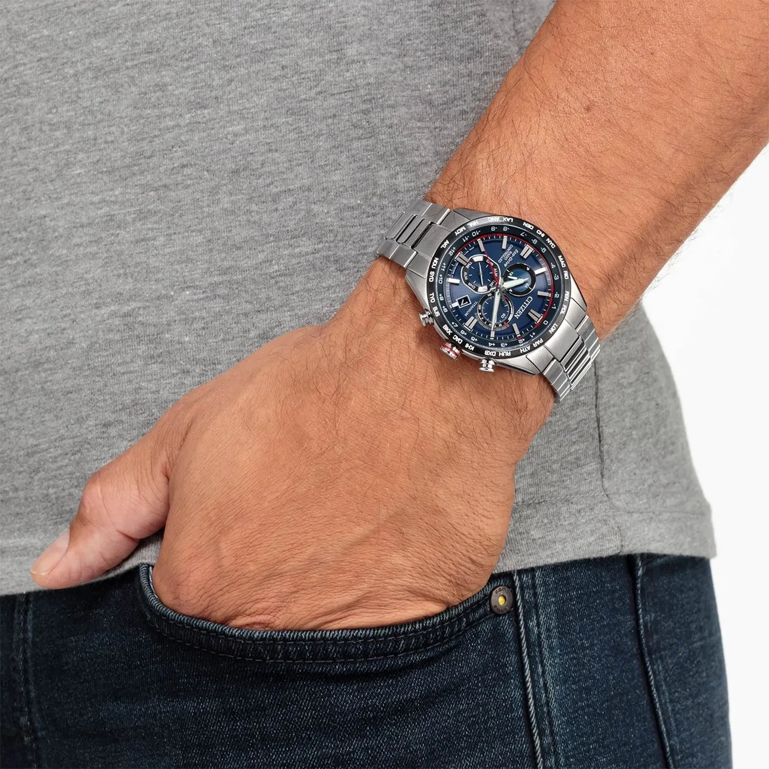 Citizen Titanium Radio Controlled CB5945-85L - Ditur