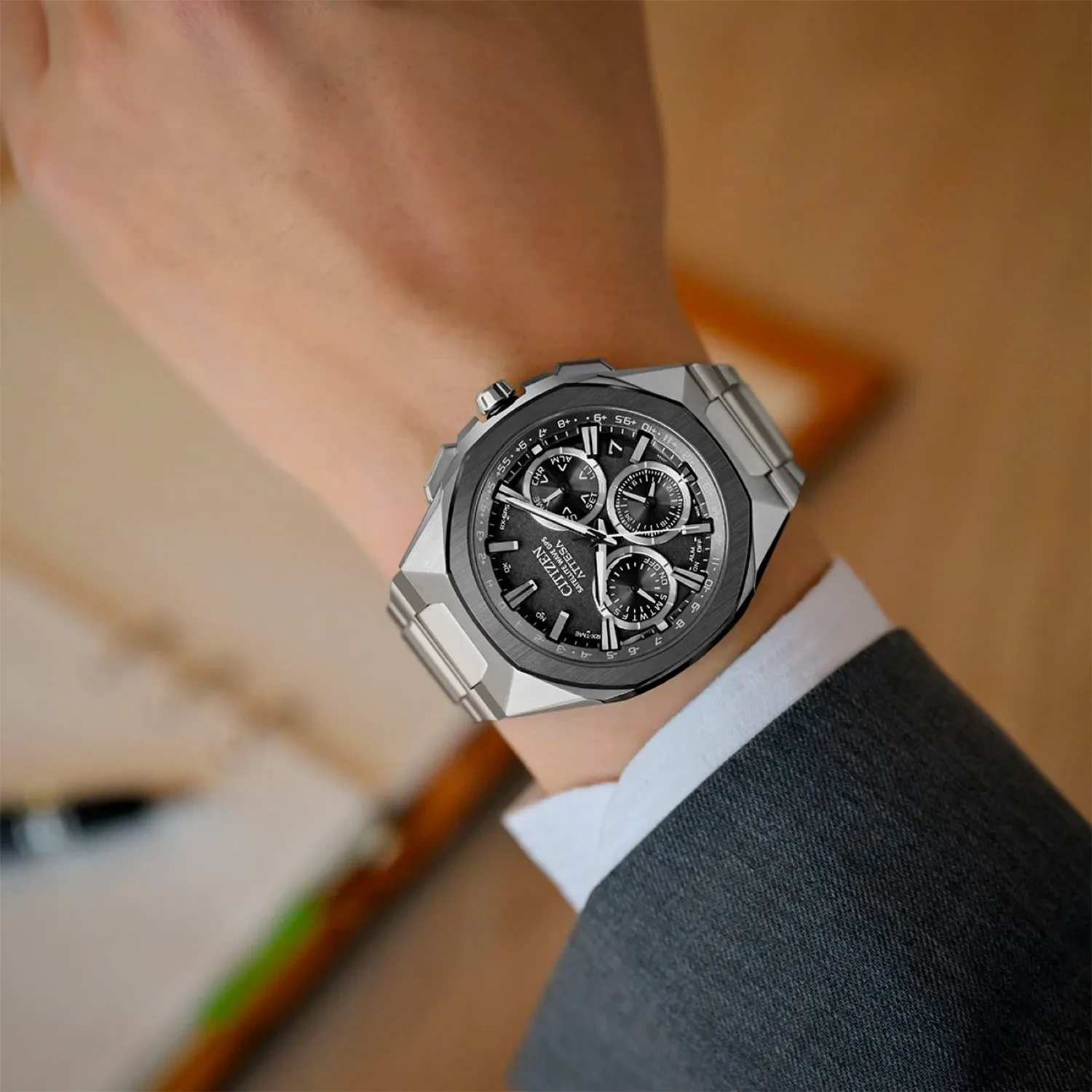 Citizen ATTESA Satellite Wave GPS CC4104-53E