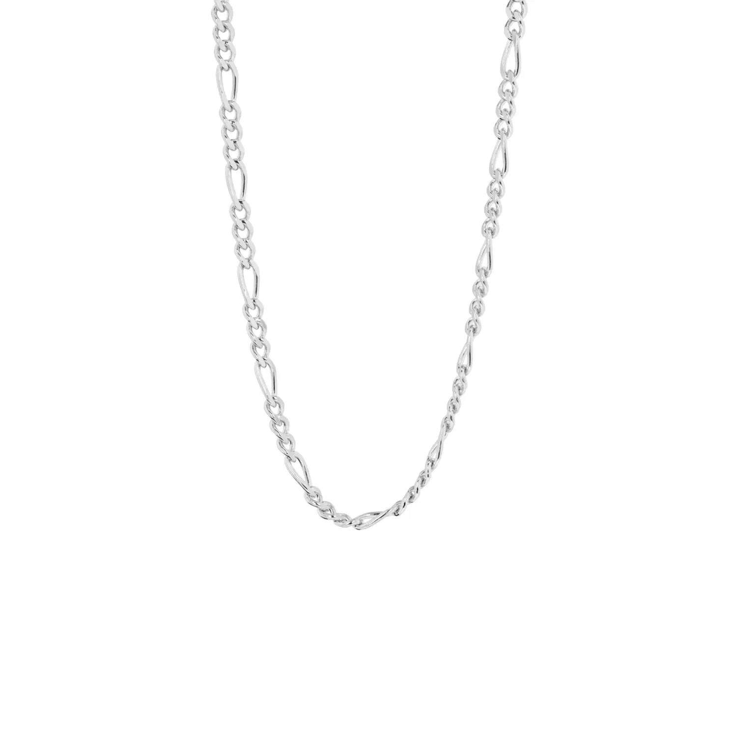 IX Studios Curb Medi Chain Necklace Goldplated Silver DMM007