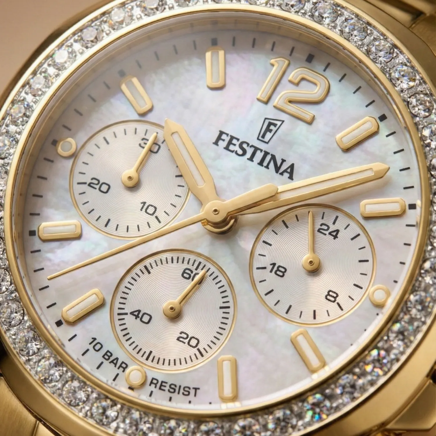Montre Festina F6607 Vintage | Chronographe | Étanche 100m | Mouvement Quartz | Années 90