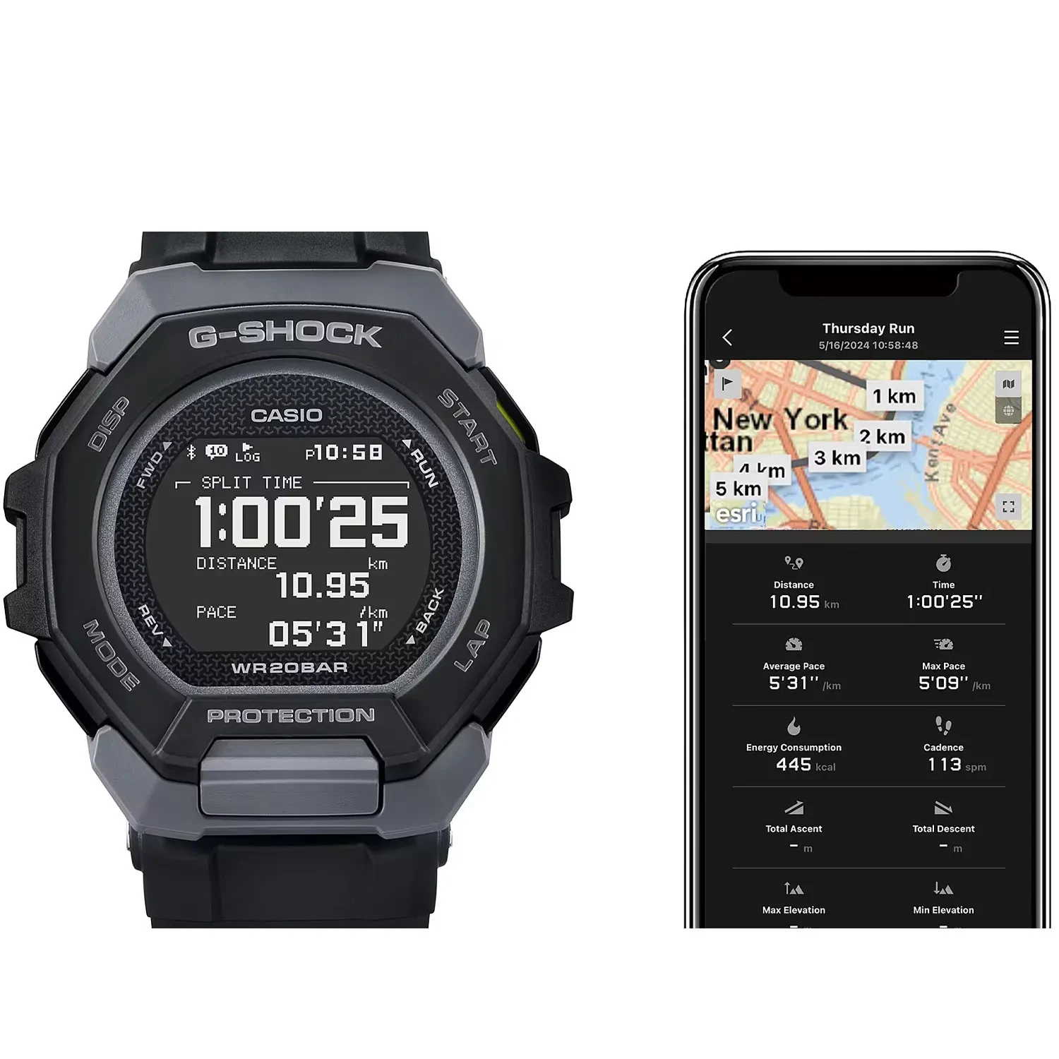 時計 GBD-300-1ER G-SQUAD GBD-300 | G-SHOCK 腕時計
