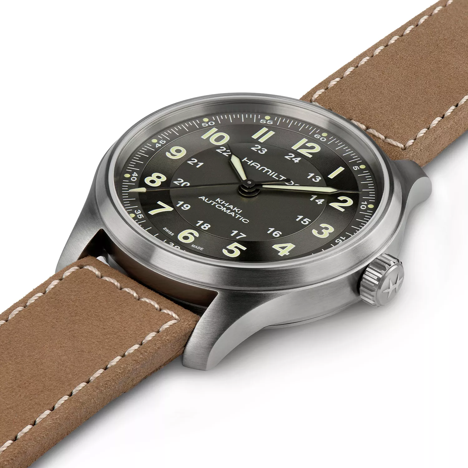 Hamilton Khaki Field Titanium Auto H70545550 - Ditur