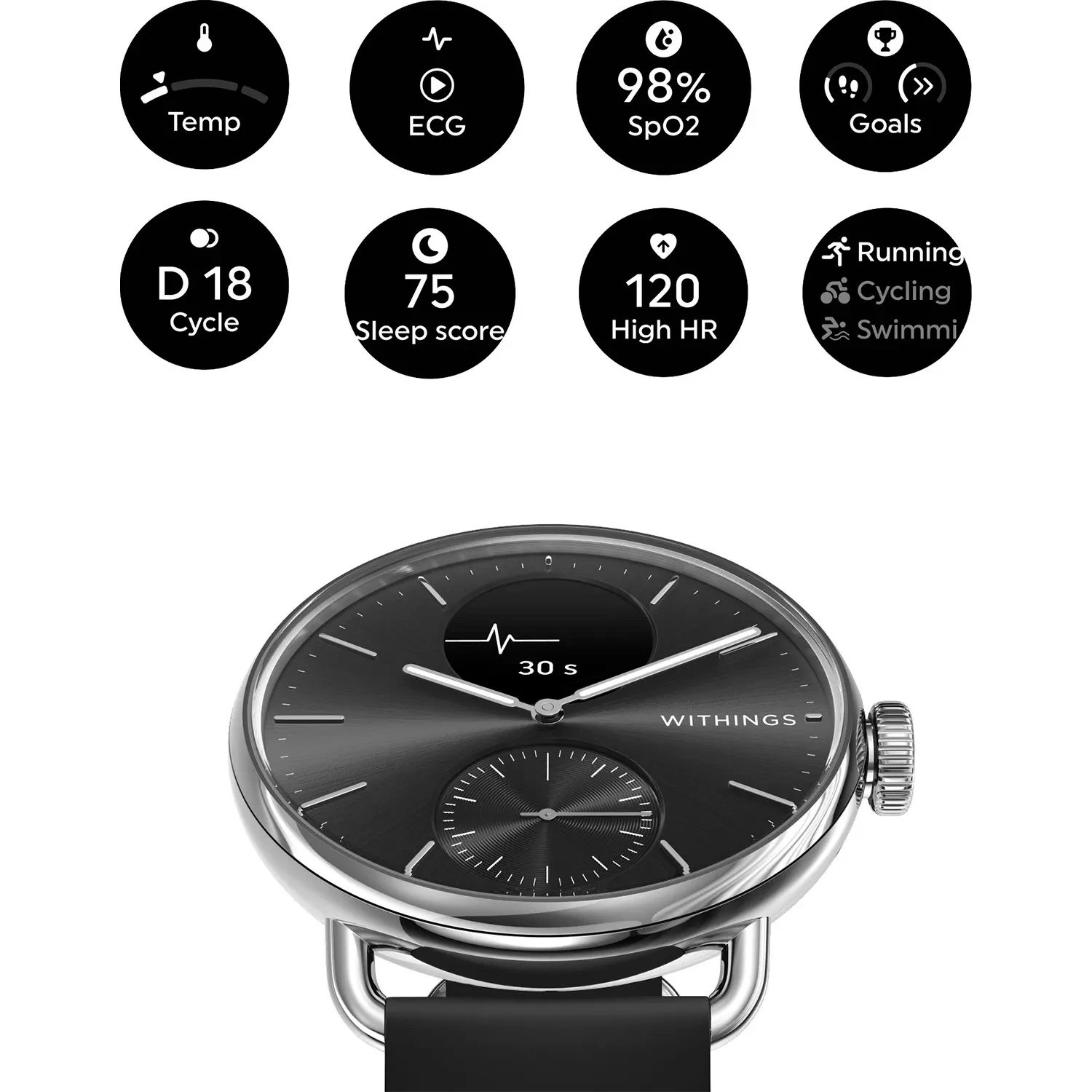 Scanwatch 38mm Withings Scanwatch Activity Dial Withings ScanWatch