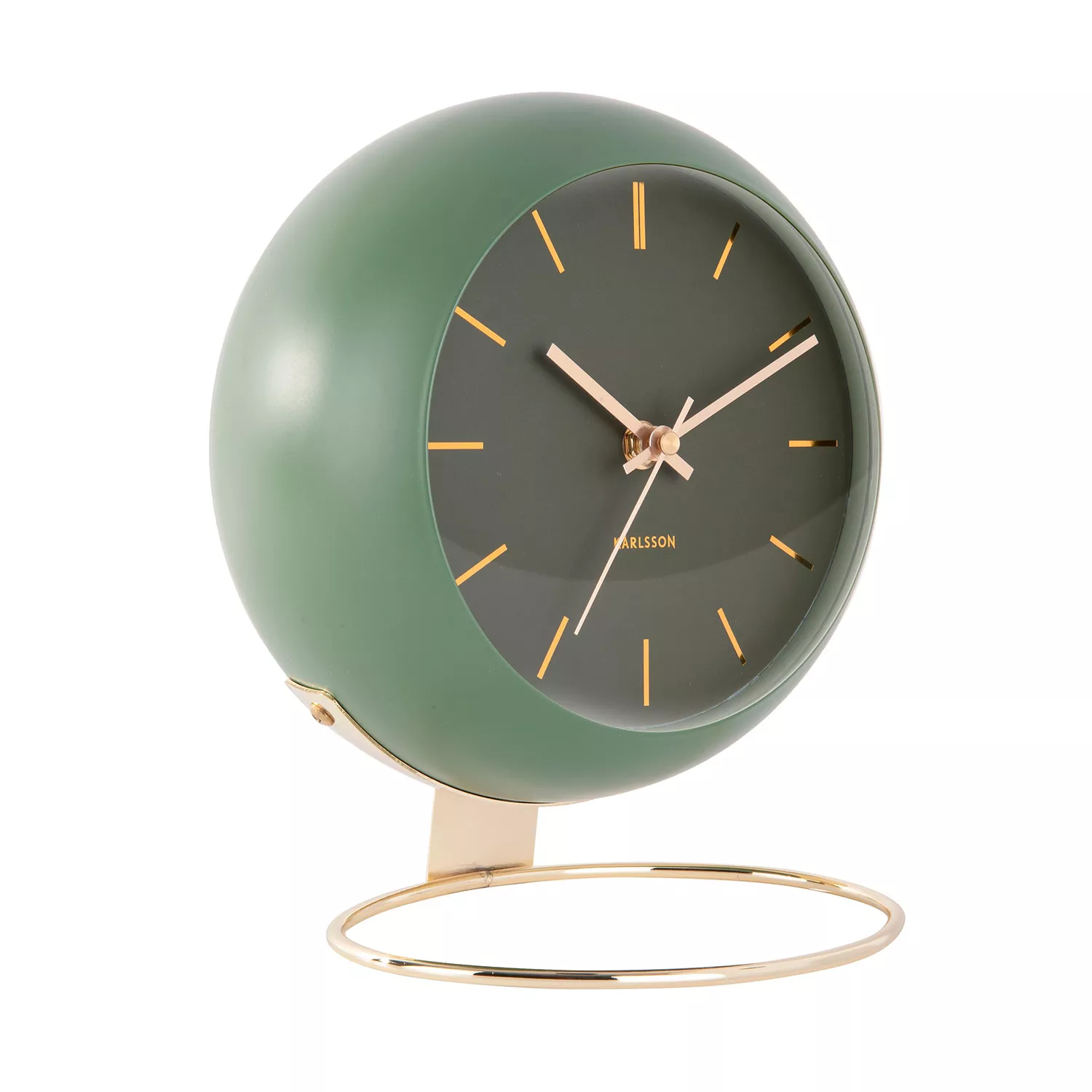 Karlsson Globe Green Table clock KA5832GR - Ditur