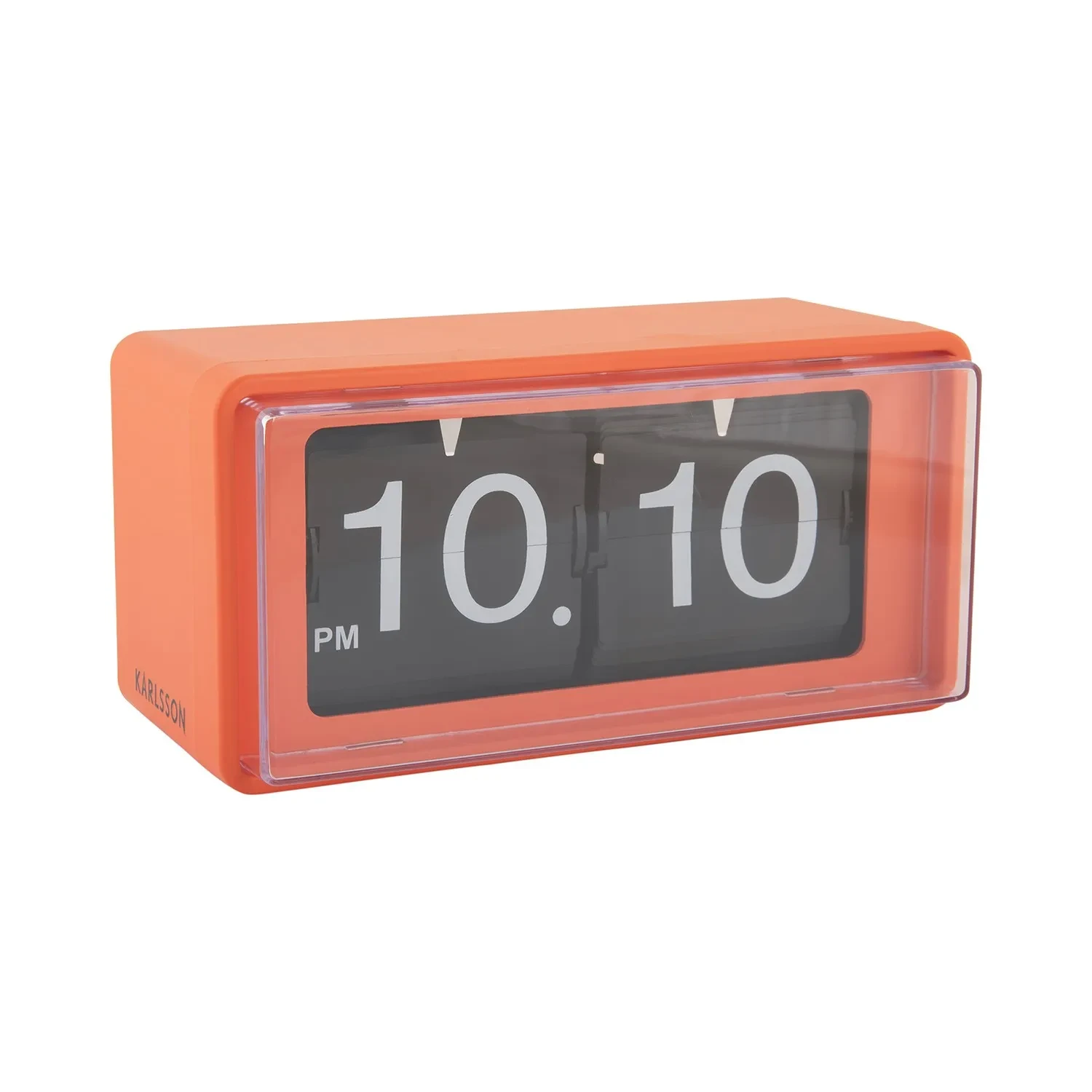 Karlsson Retro Boxed Flip Table clock KA6055OR - Ditur