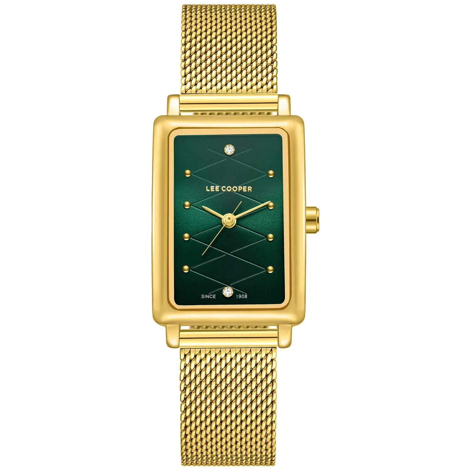 Lee Cooper Rectangular Green LC08076.170 - Ditur