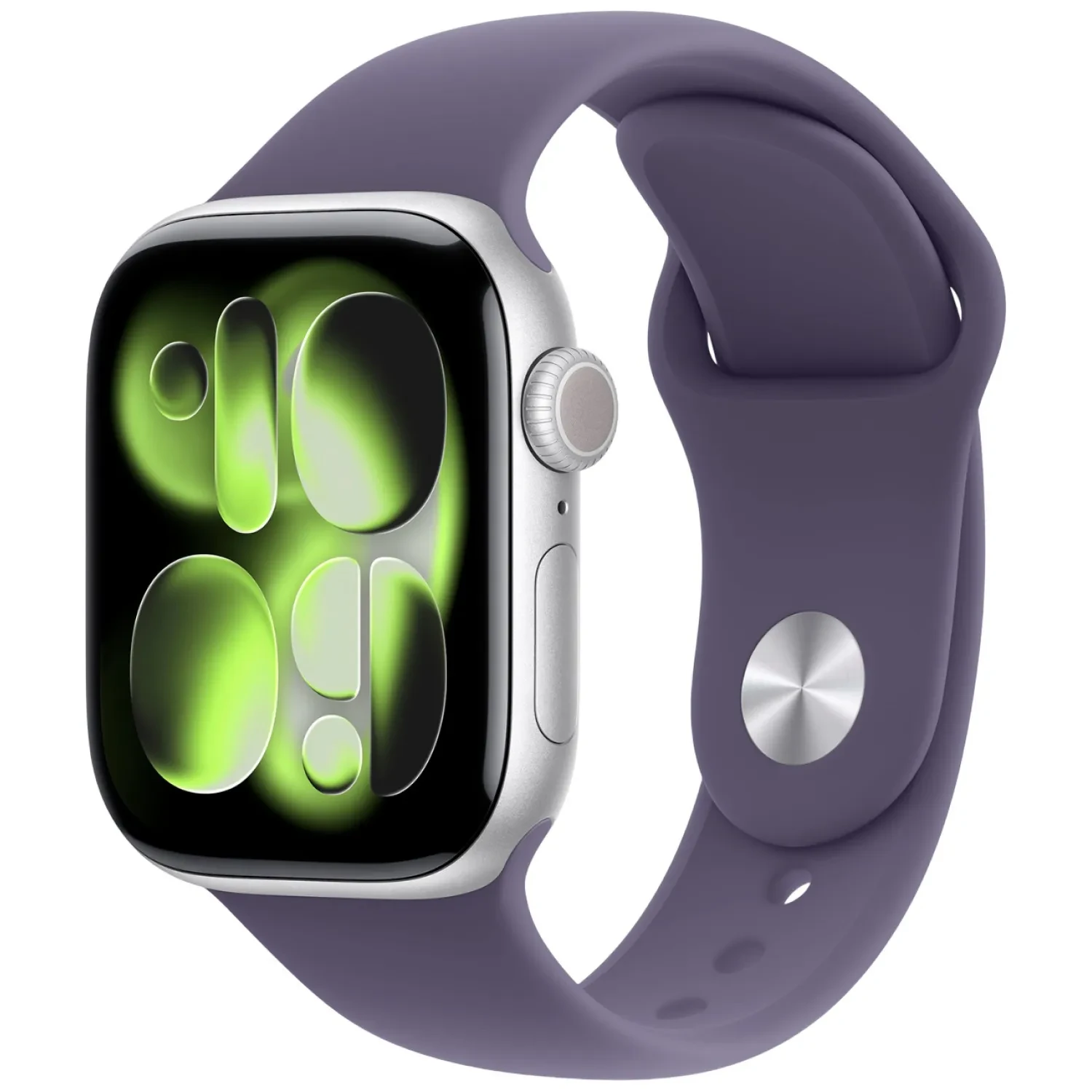 Apple Watch Series 11 GPS 46mm Silver Aluminium Purple Fog S
