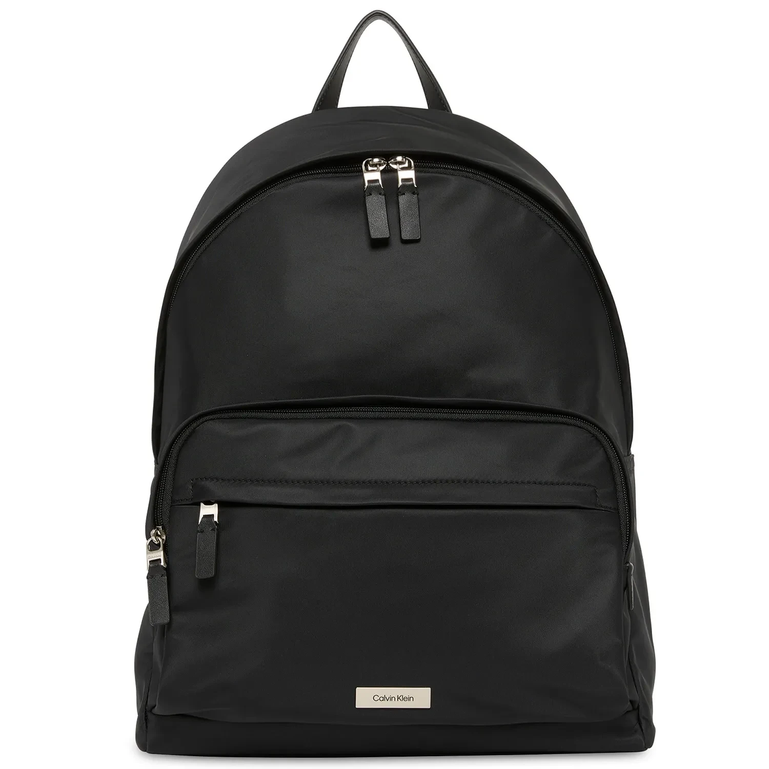 calvin klein nylon backpack with leather and rubber detail Calvin Klein SLEEK ROUND BACKPACK Backpack LV04D3143GUB1