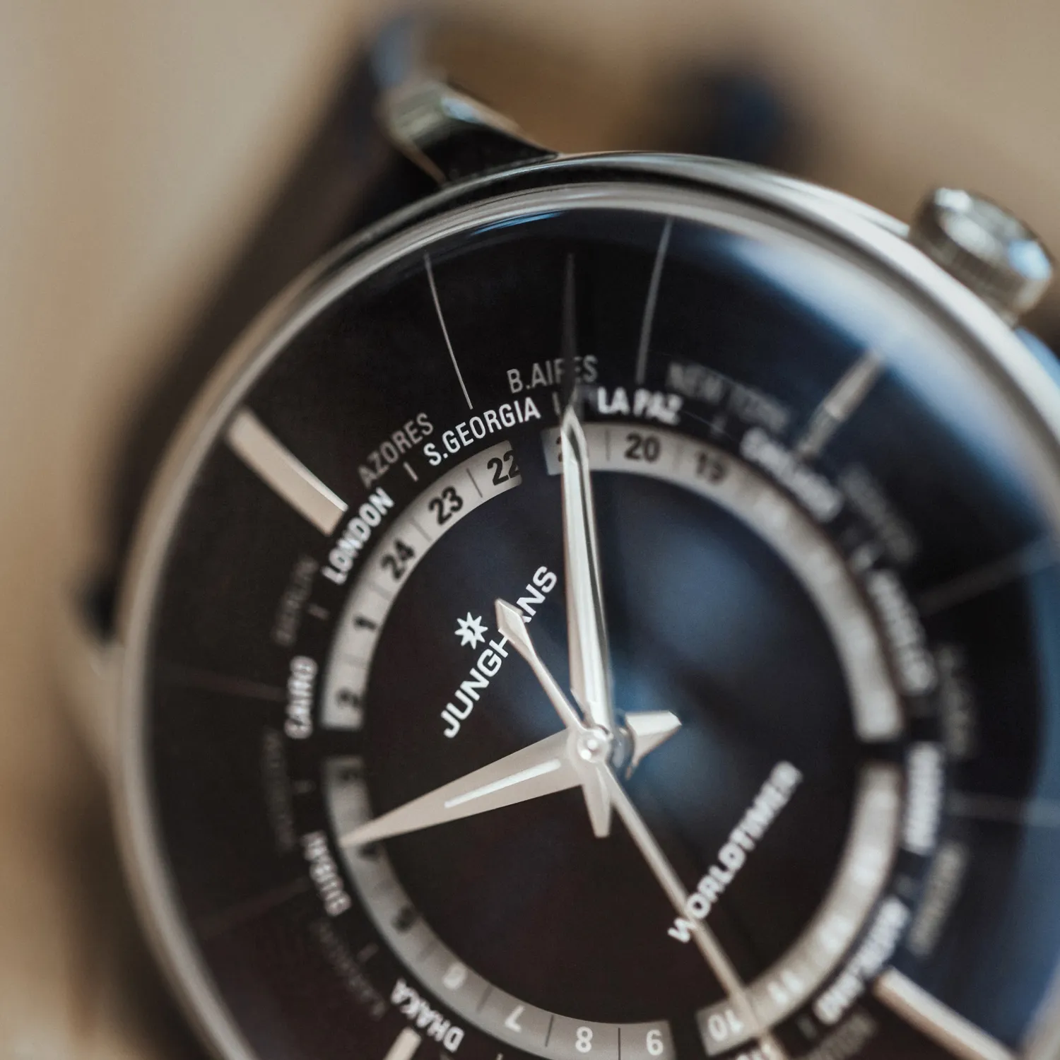 Junghans Meister Worldtimer Automatic Ditur