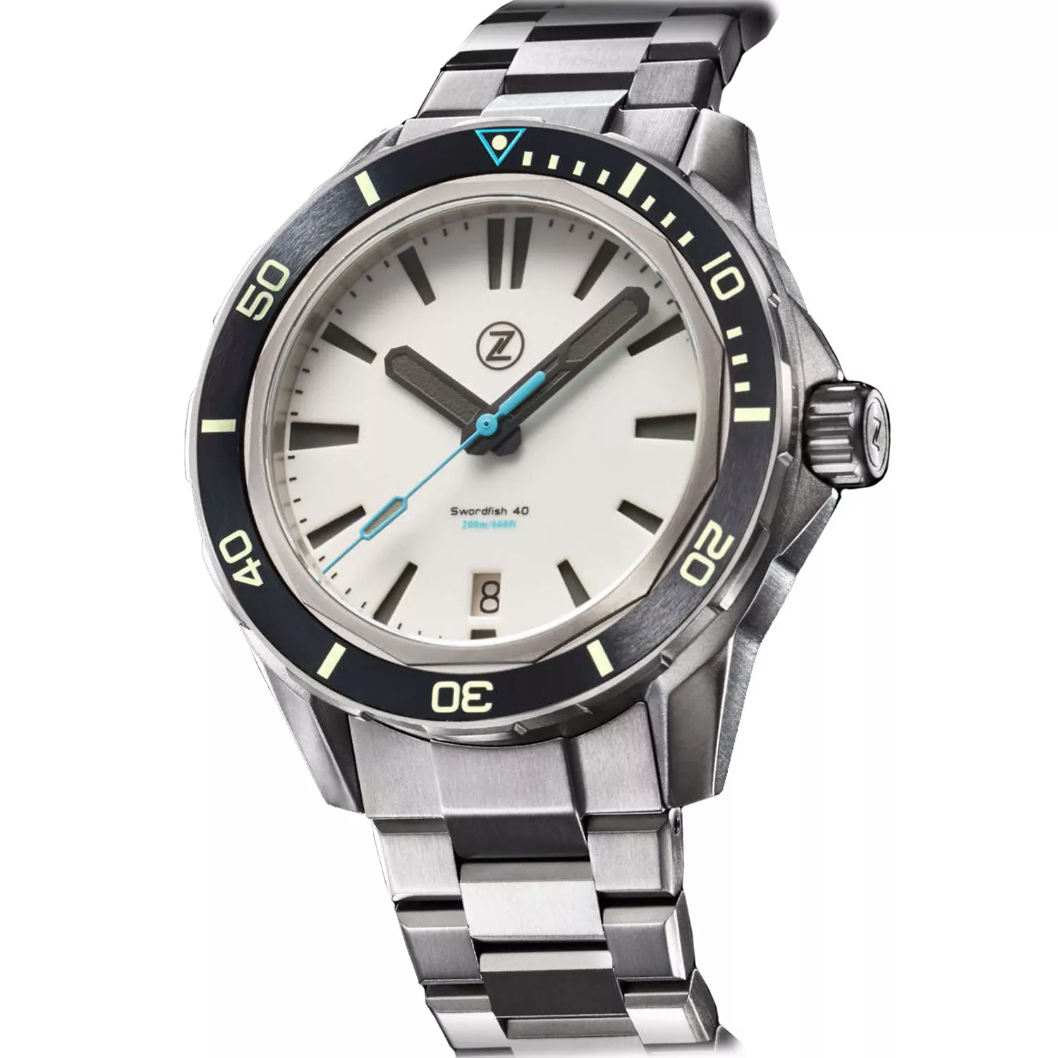 Zelos Swordfish 40mm TI Frost Z-022 - Ditur