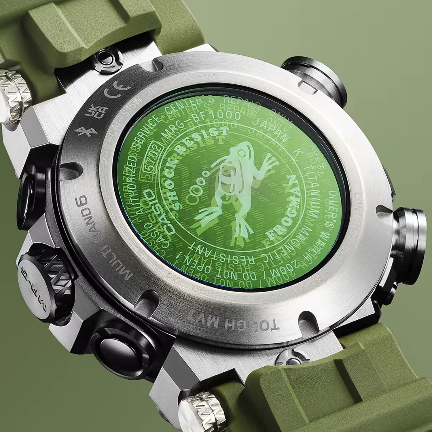 Casio G-Shock Frogman MRG-BF1000RG-3ADR - Ditur