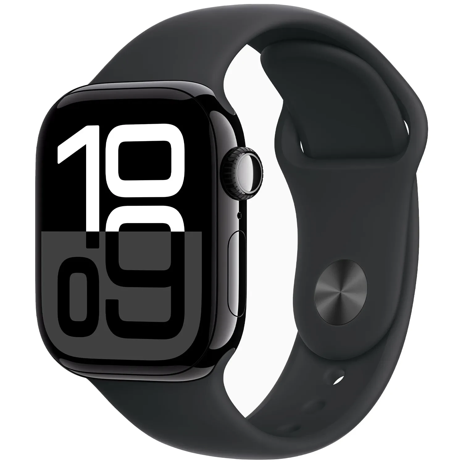 Apple Watch Series 10 GPS 42mm Jet Black Aluminium Sport Ban