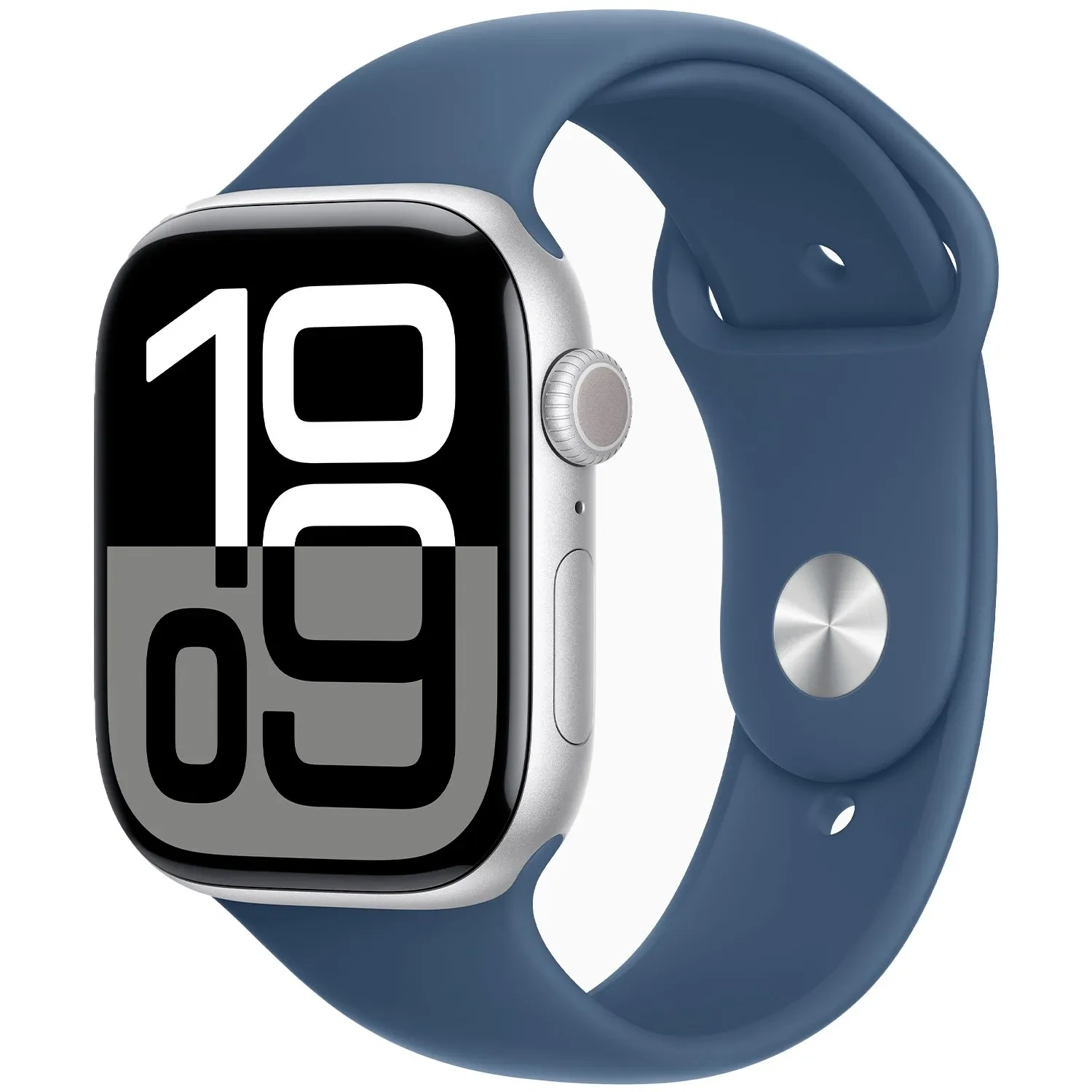 Apple Watch Series 10 GPS 46mm Silver Aluminium Sport Band S