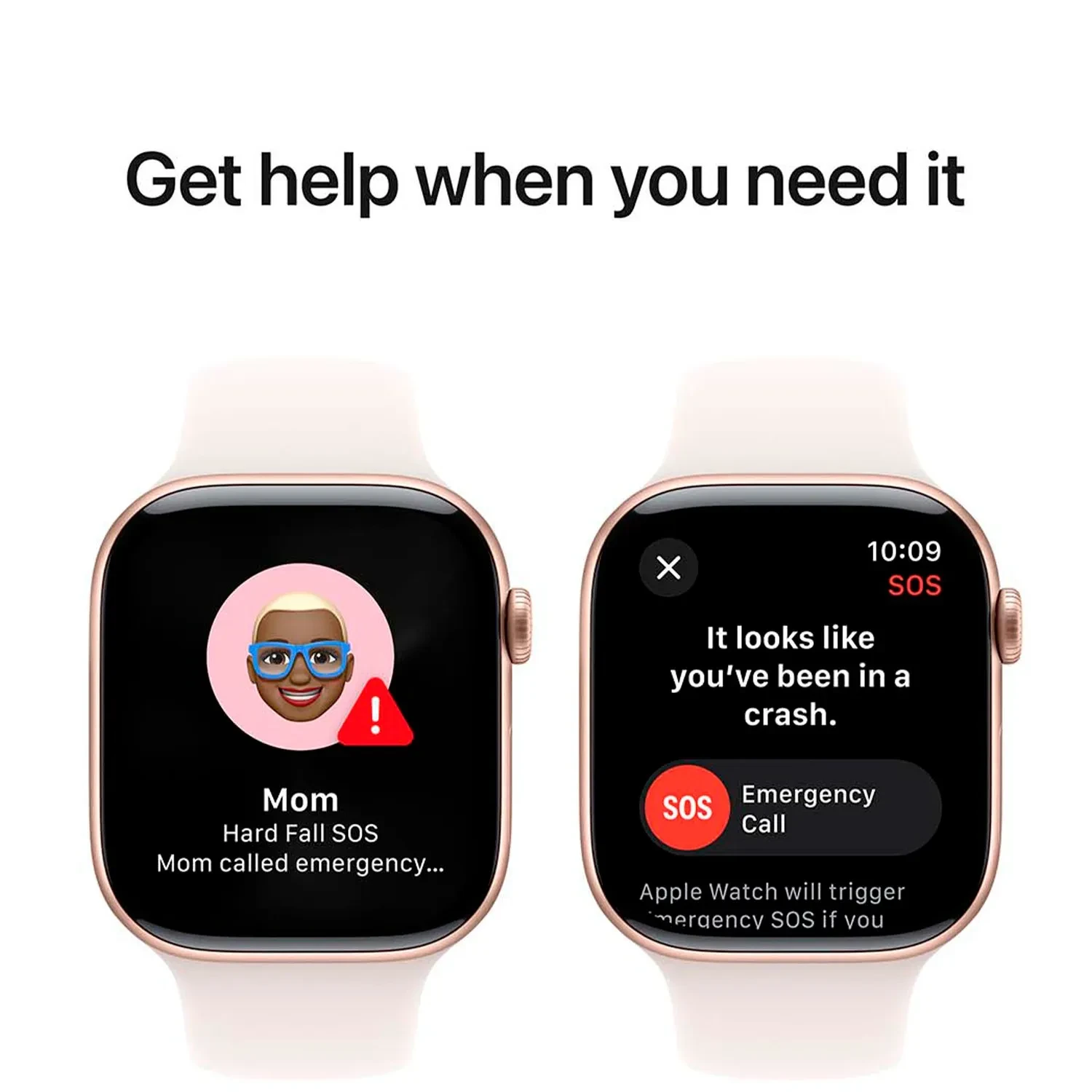 Apple Watch Series 10 GPS 46mm Rose Gold Aluminium Sport Ban