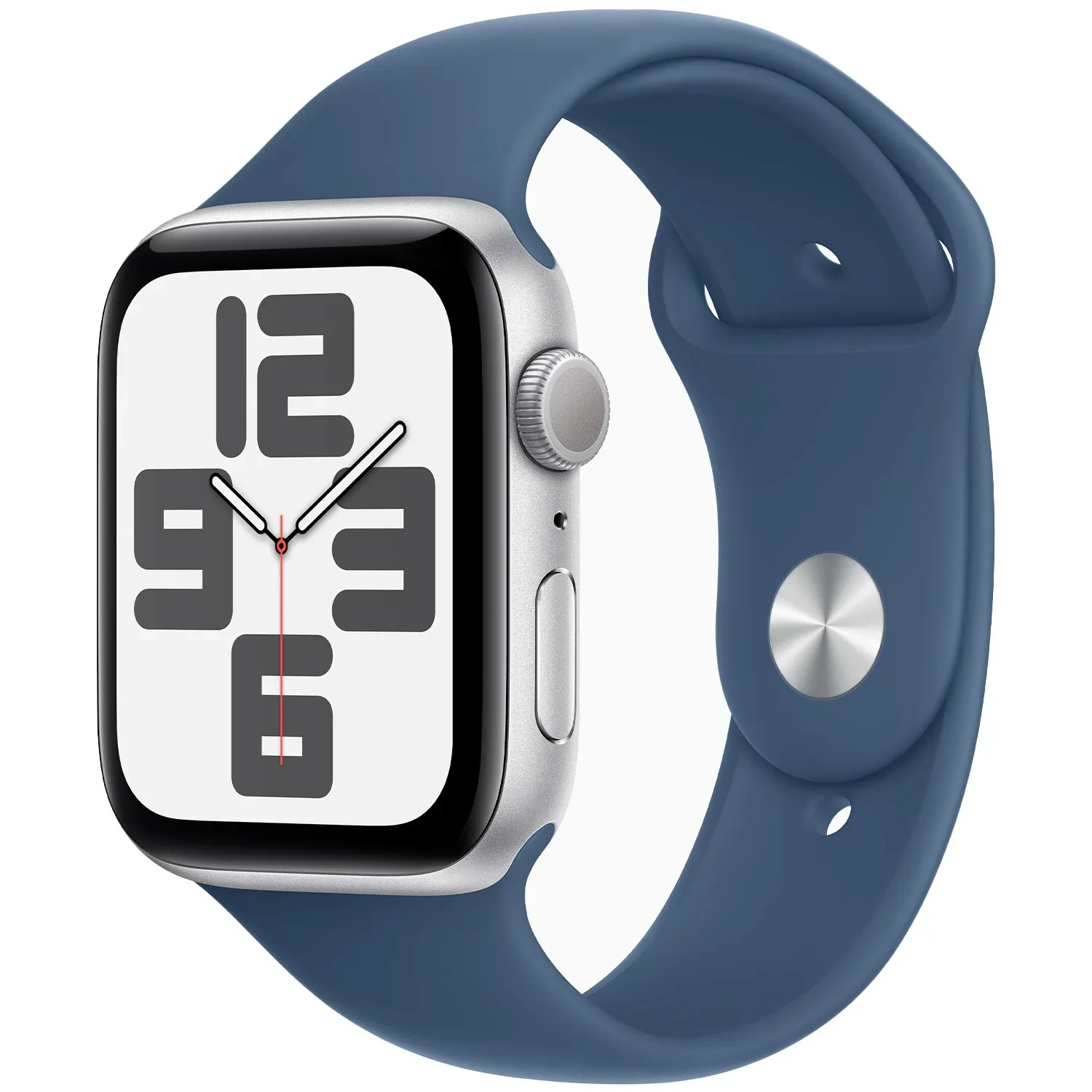Apple Watch SE GPS 44mm Silver Aluminium Sport Band S/M MXEQ Apple Watch SE GPS 44mm Silver Aluminium Sport Band S/M MXEQ