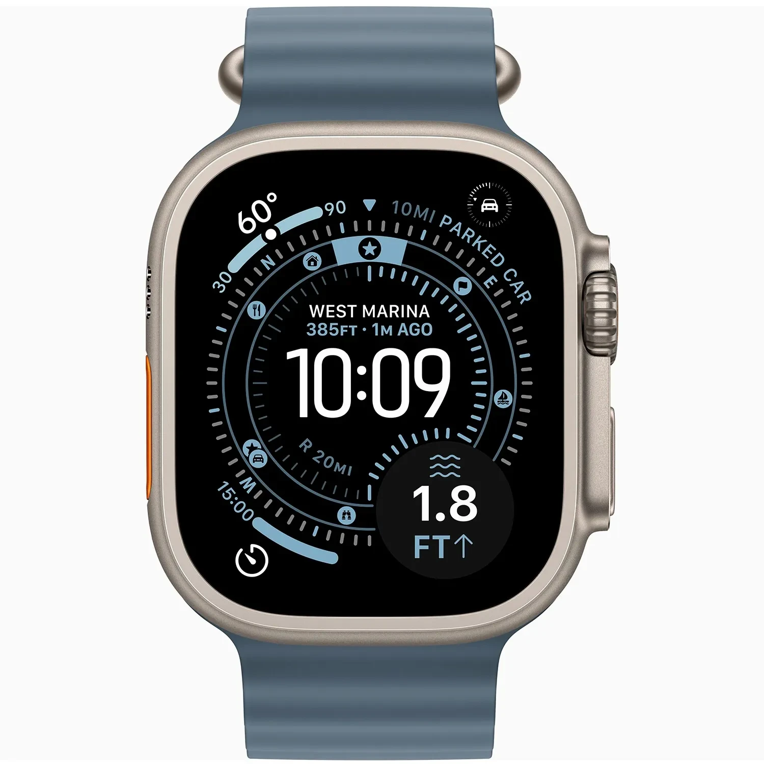 Apple Watch Ultra 3 GPS + Cellular 49mm Natural Titanium Anc