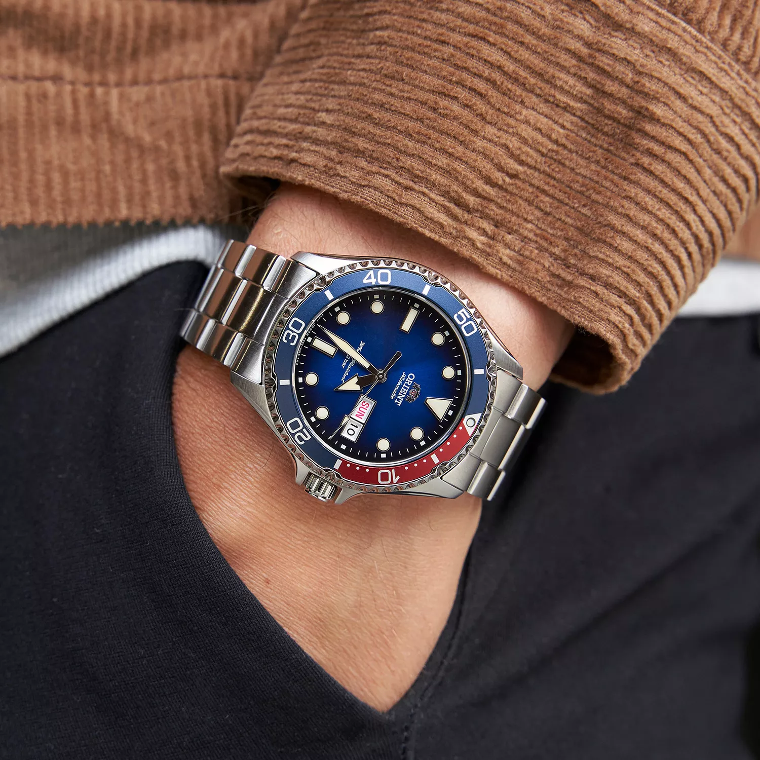 Orient mako clearance 3 pepsi