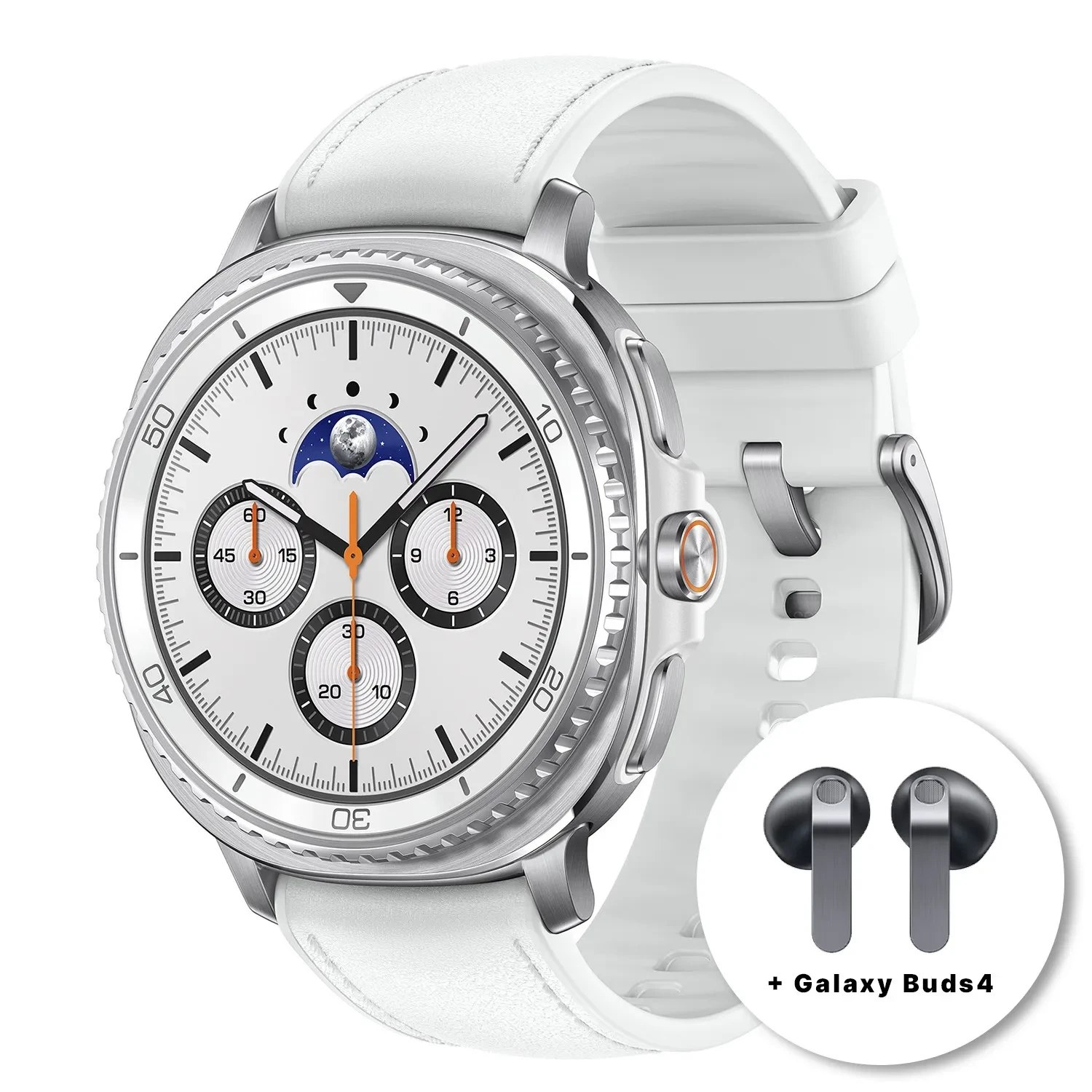 Samsung Galaxy Watch8 Classic eSim White SM-L505FZWAEUB - Di