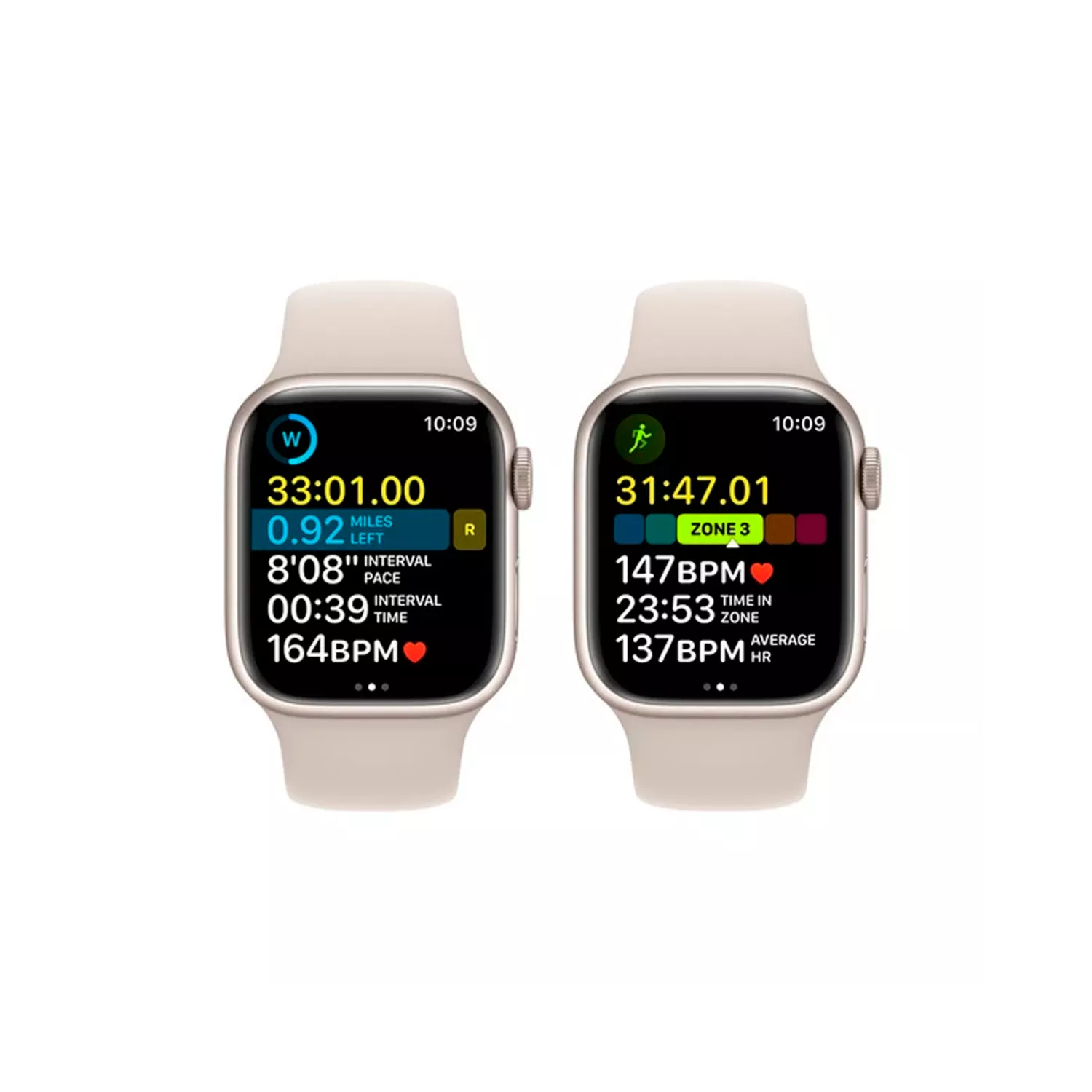Apple Watch Series 45 mm Starlight MNP23 Ditur