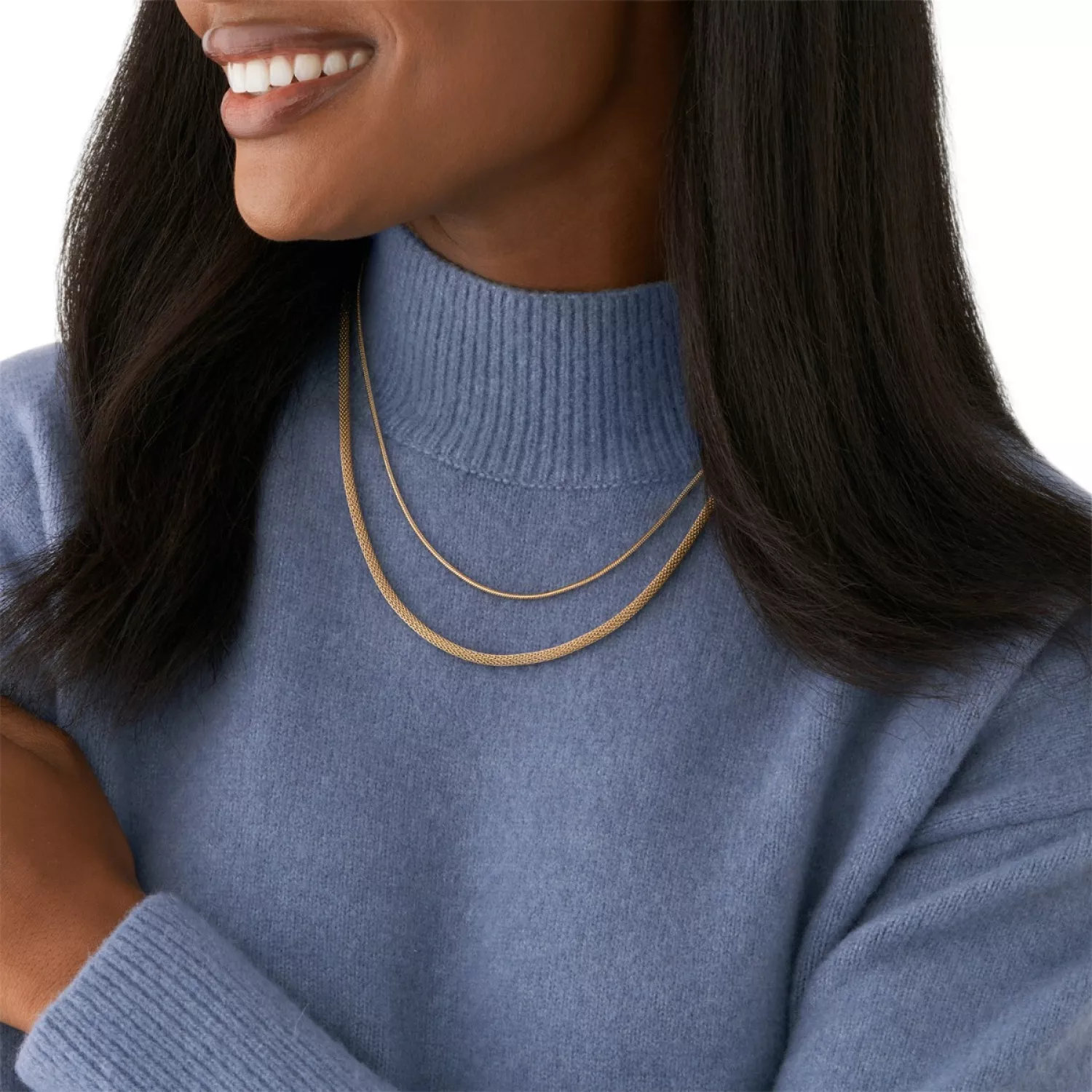 Skagen Denmark Jewelry Merete Necklace Stainless Steel SKJ16