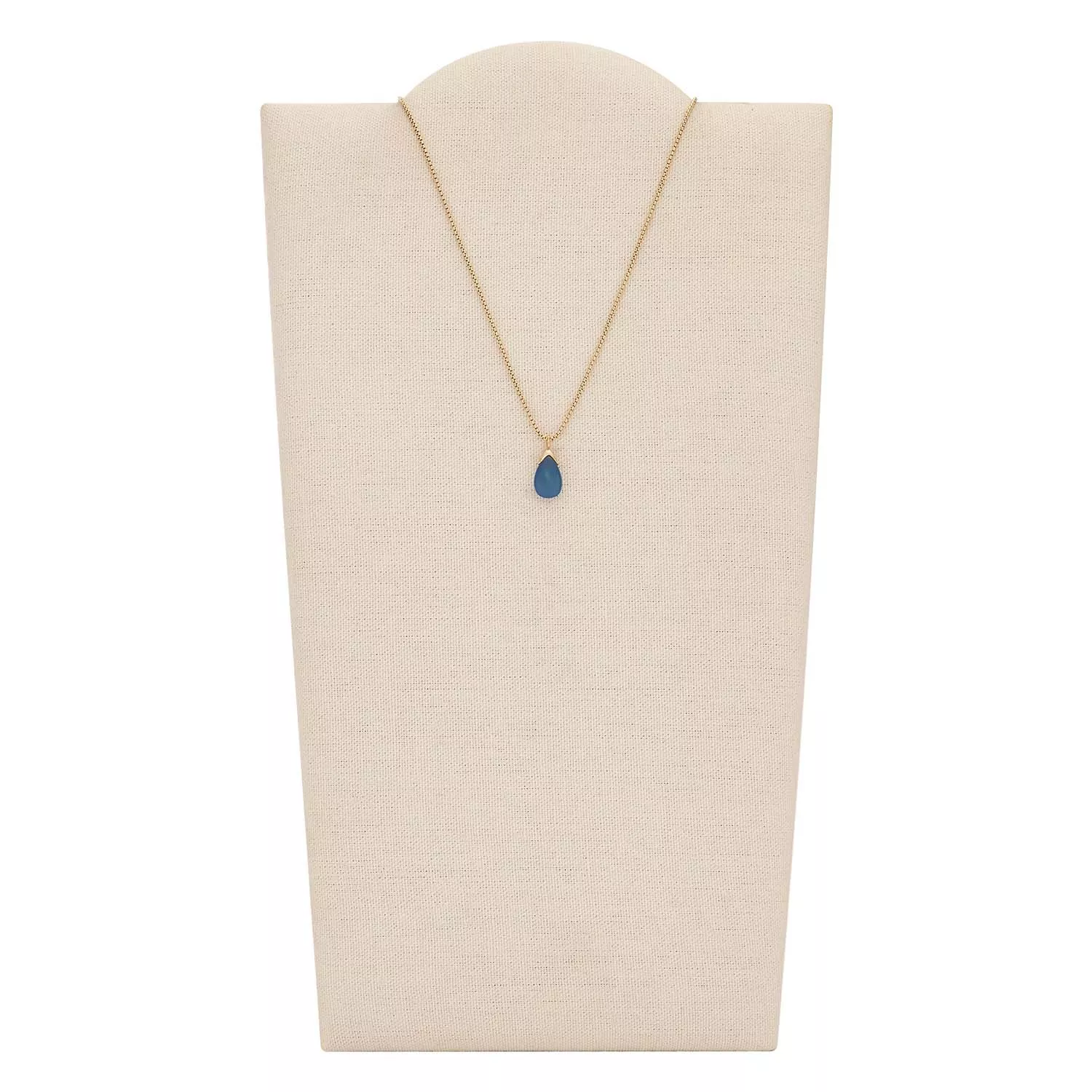 Skagen Denmark Jewelry Sea Glass Necklace Stainless Steel SK