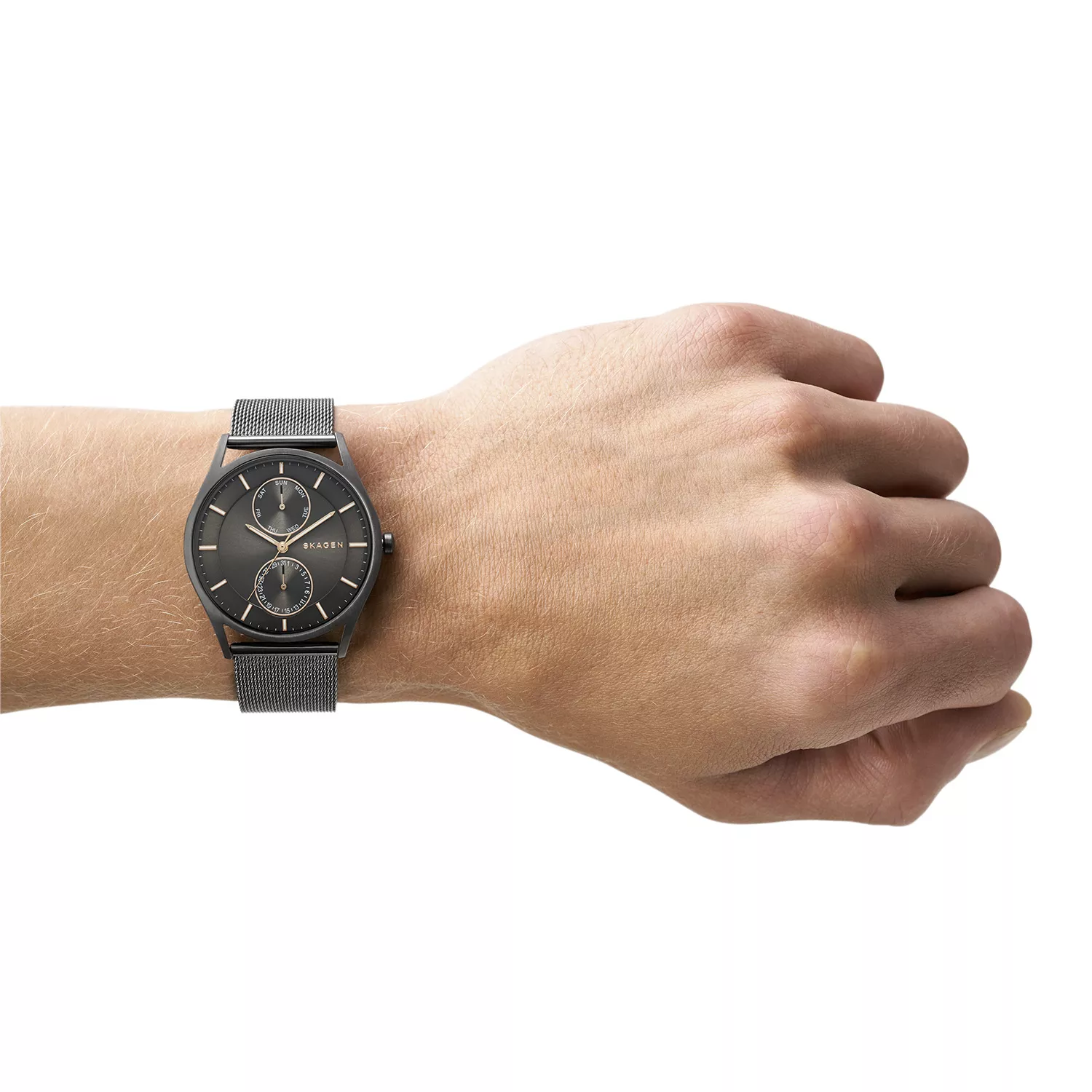 Wrist Watches Skagen Holst Black Skagen Denmark Holst SKW6180 Ditur