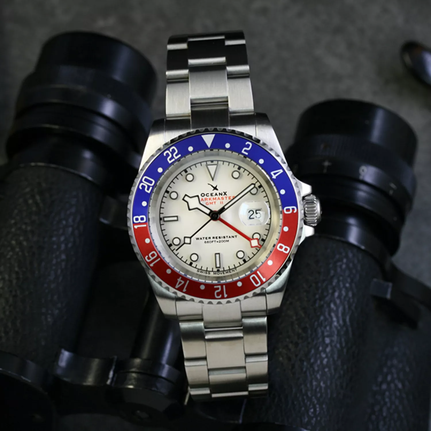 OceanX Sharkmaster GMT II SMS-GMT-0222 Ditur